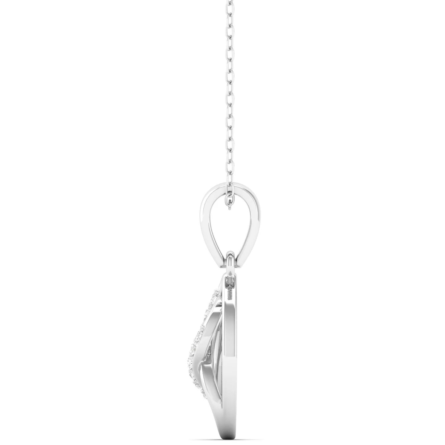0.08Ct Round Cut Lab Grown Diamond 9k Solid Gold - Image 8