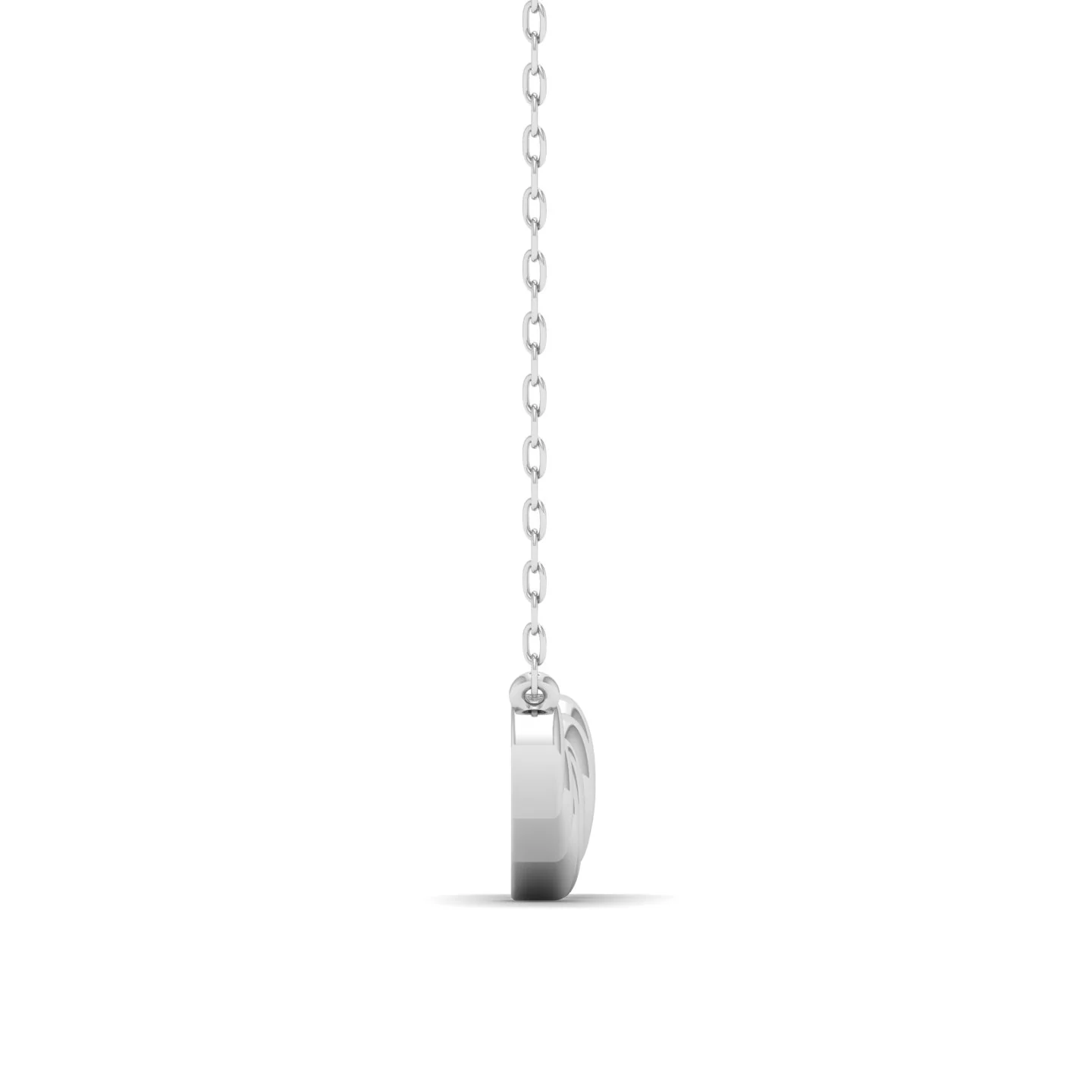 0.12 Ctw Heart Cluster Graduating Fashion Pendant - Image 6