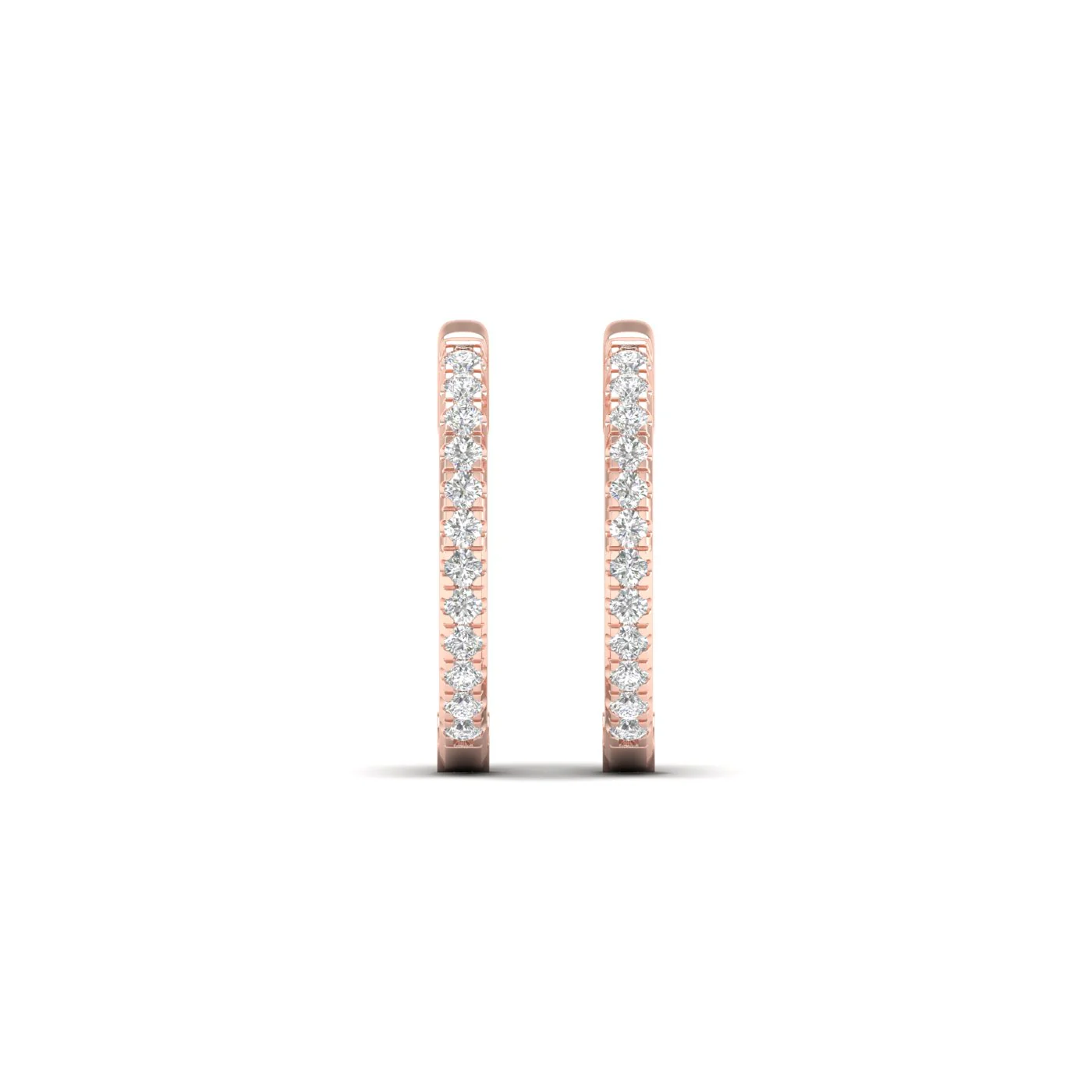 0.13 Ctw Hailey Huggie - Image 10