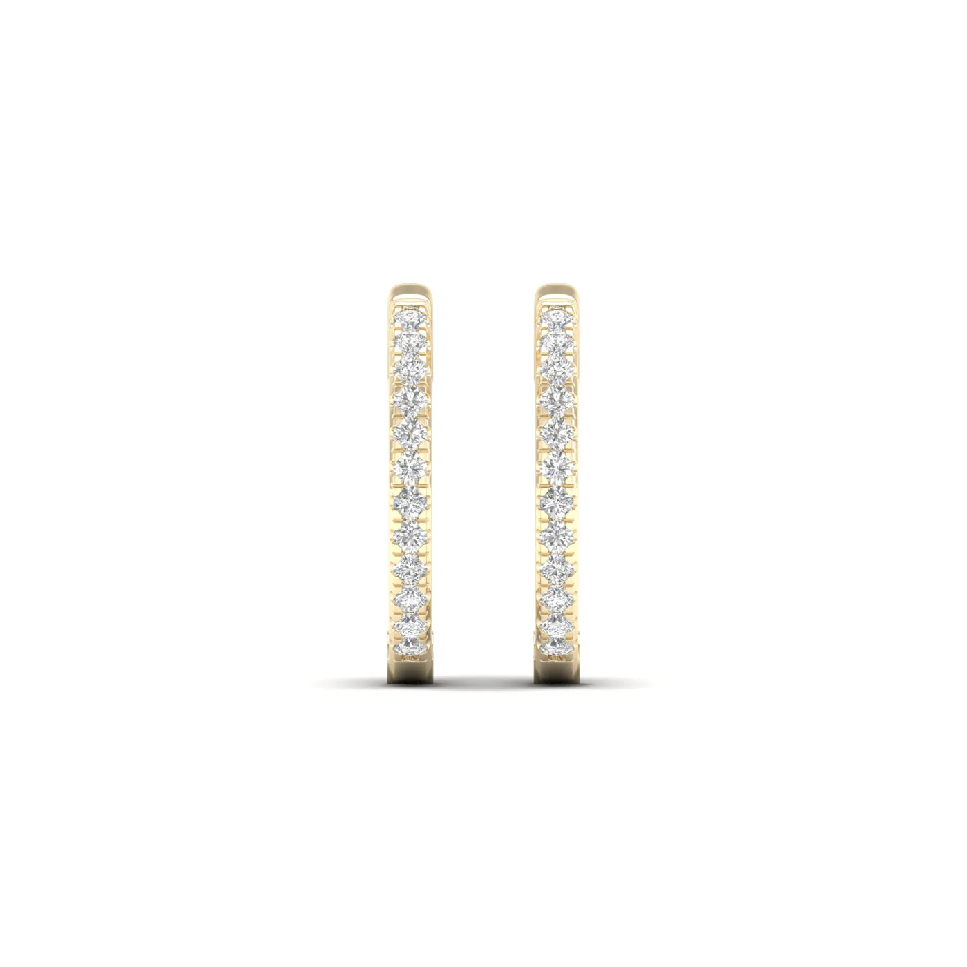 0.13 Ctw Hailey Huggie - Image 8