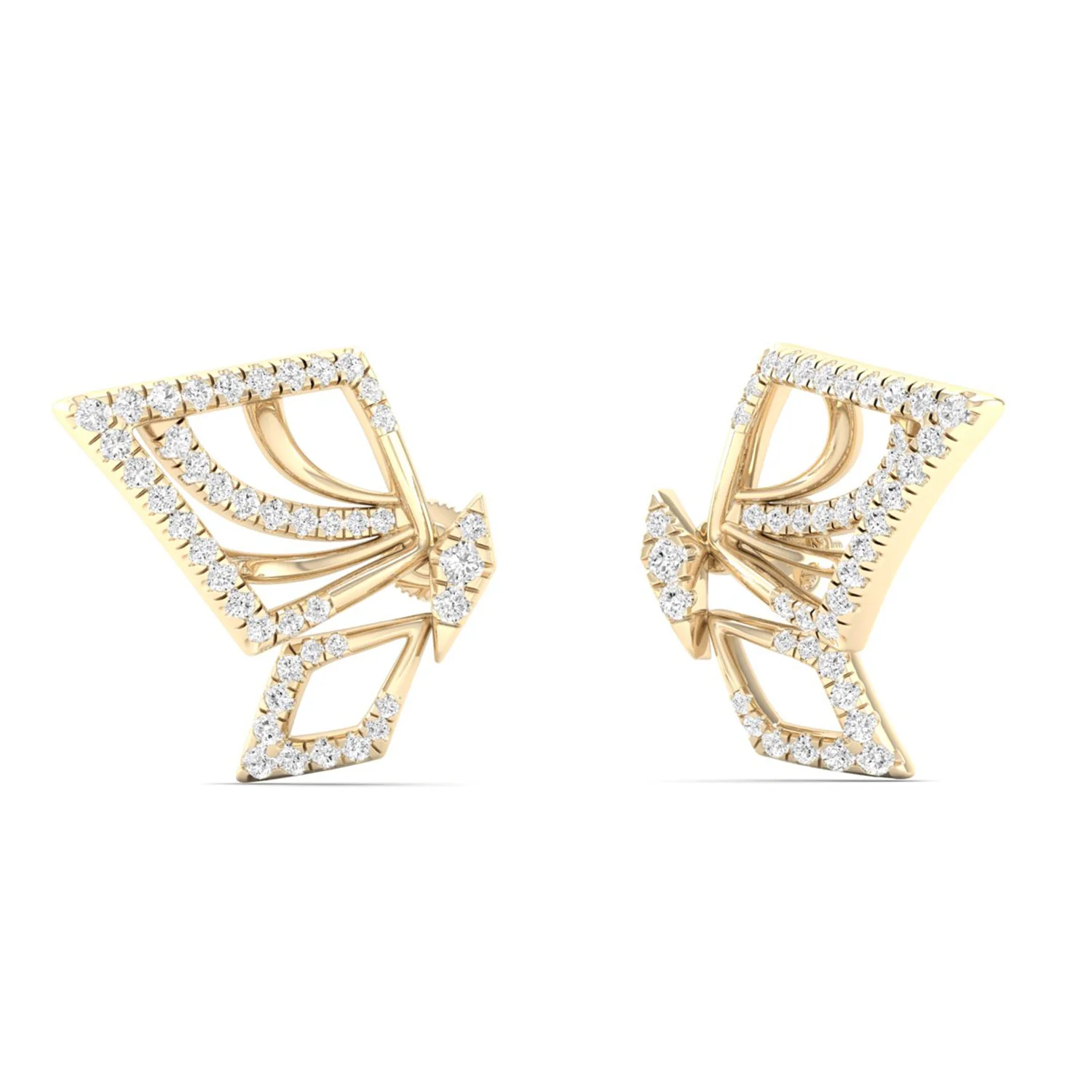 1/2 Ctw Ethereal Fashion Ear Stud - Image 3