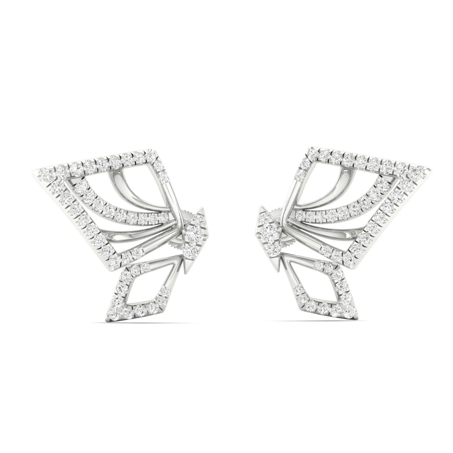 1/2 Ctw Ethereal Fashion Ear Stud - Image 4