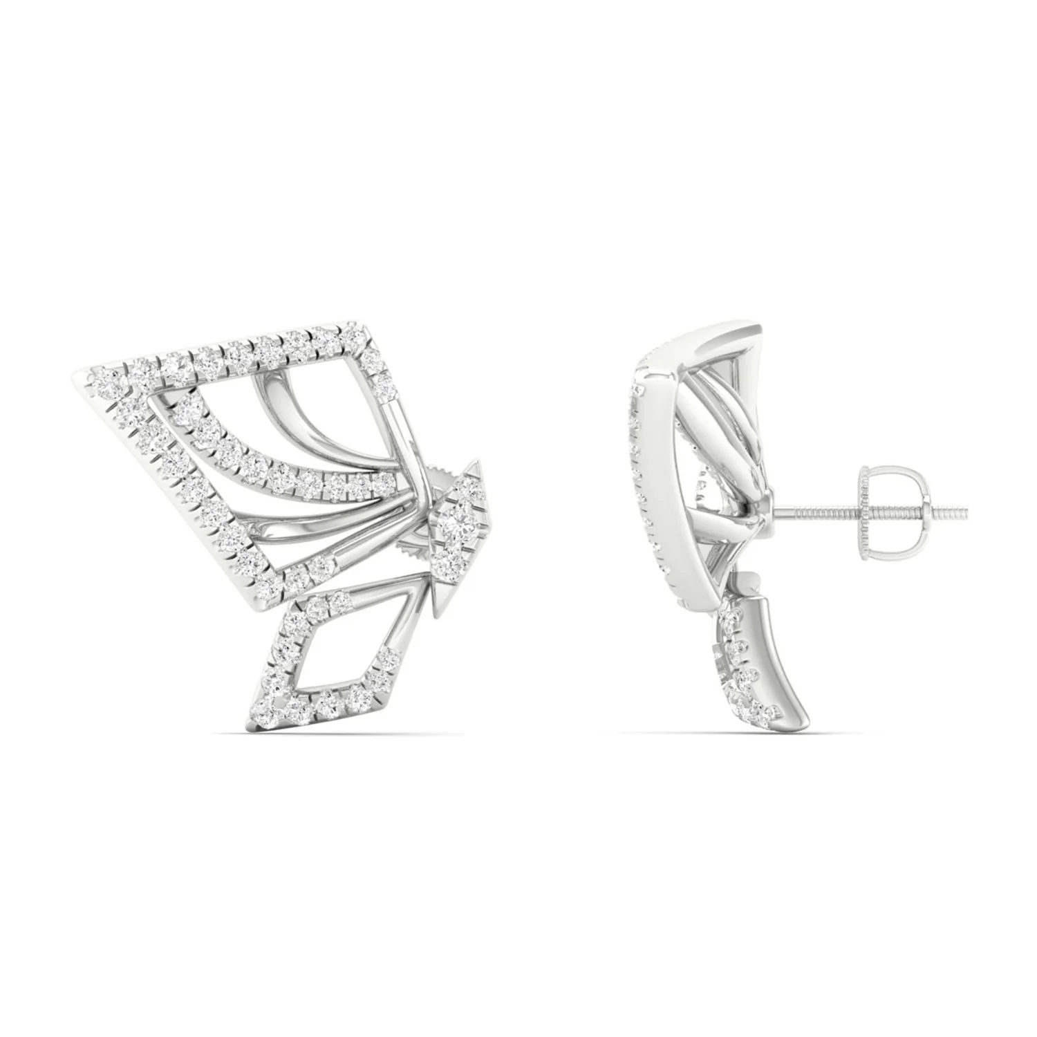 1/2 Ctw Ethereal Fashion Ear Stud - Image 5