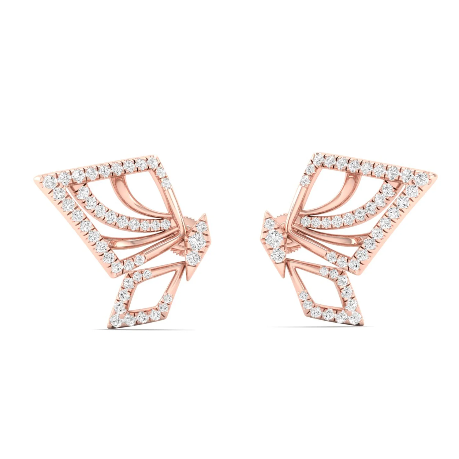 1/2 Ctw Ethereal Fashion Ear Stud - Image 7