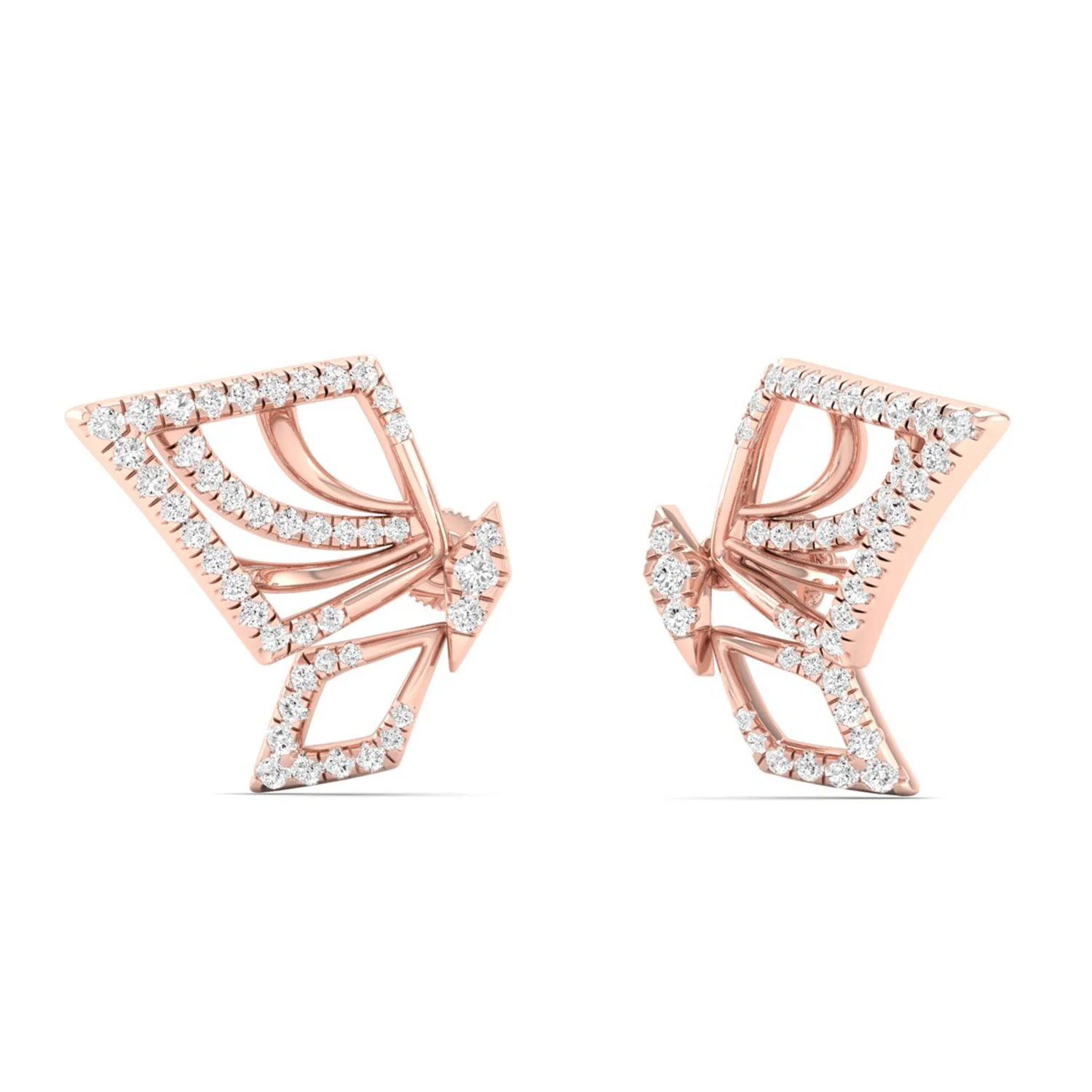 1/2 Ctw Ethereal Fashion Ear Stud - Image 8
