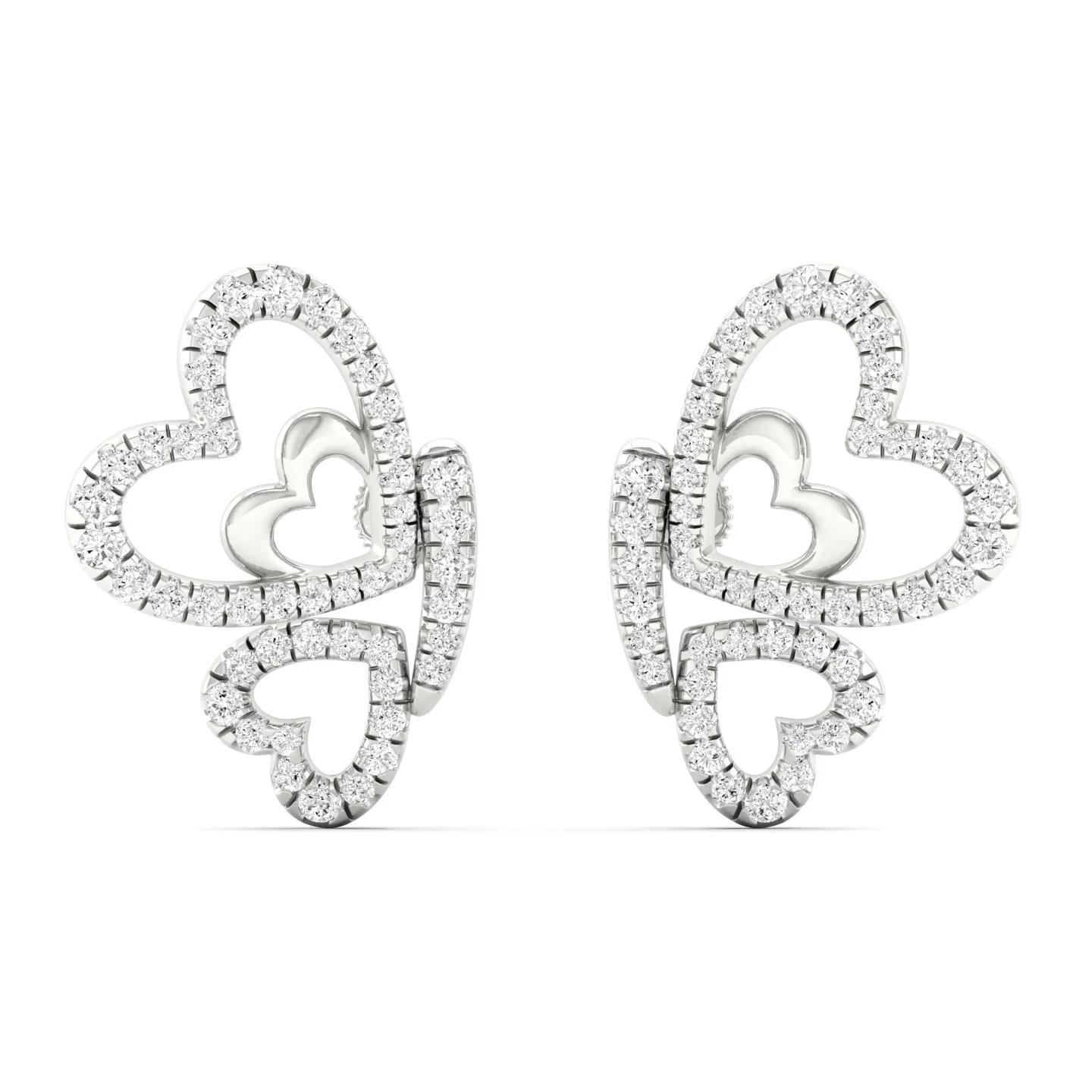 1/2 Ctw Graze Fashion Ear Stud - Image 4