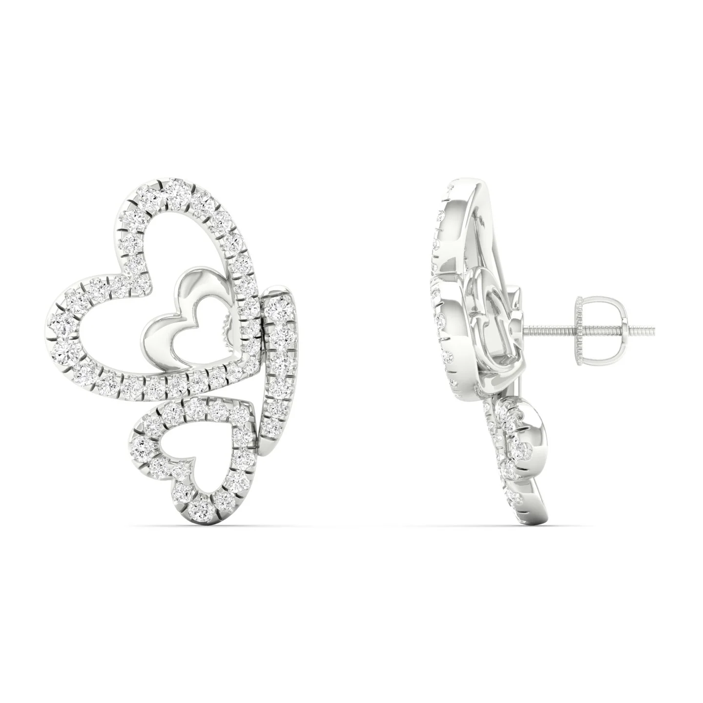 1/2 Ctw Graze Fashion Ear Stud - Image 5