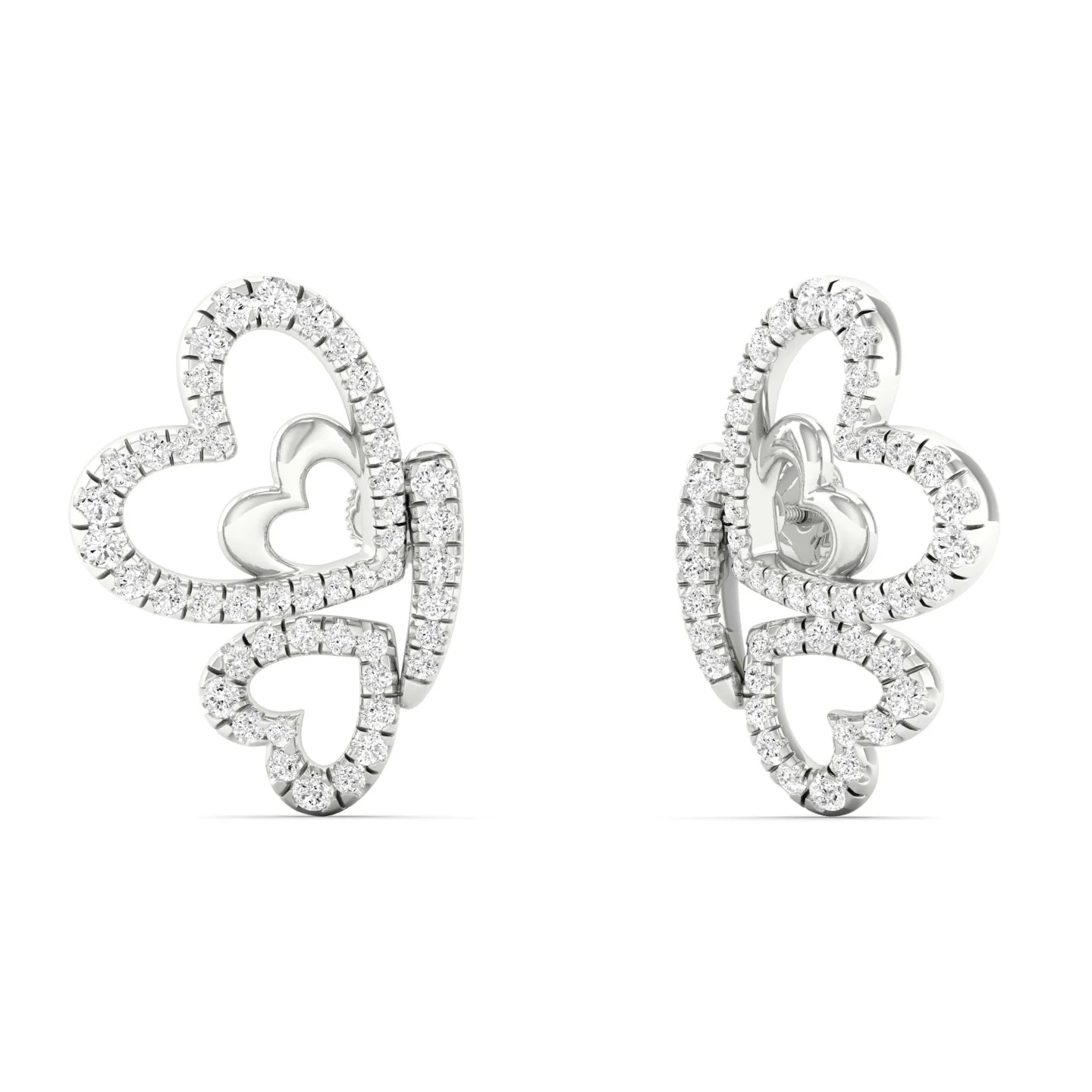 1/2 Ctw Graze Fashion Ear Stud - Image 6