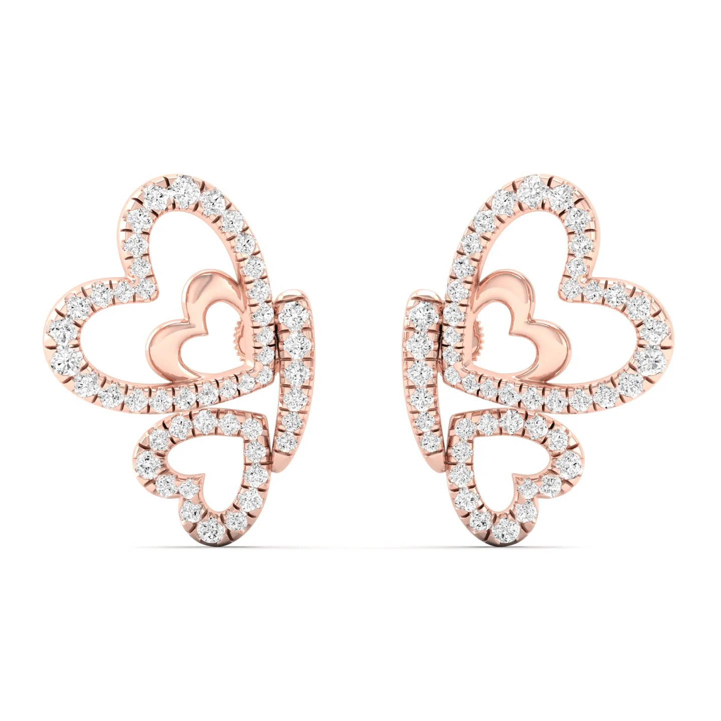 1/2 Ctw Graze Fashion Ear Stud - Image 7