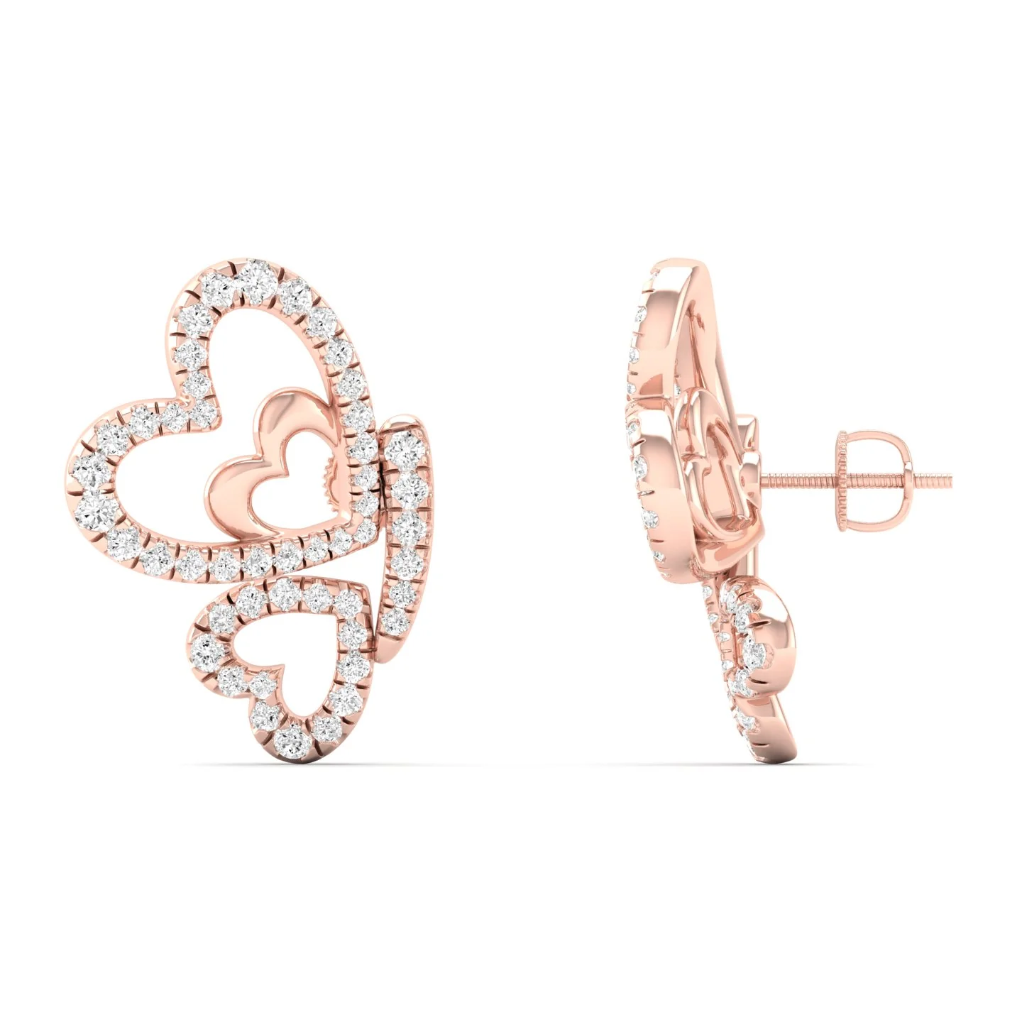 1/2 Ctw Graze Fashion Ear Stud - Image 8