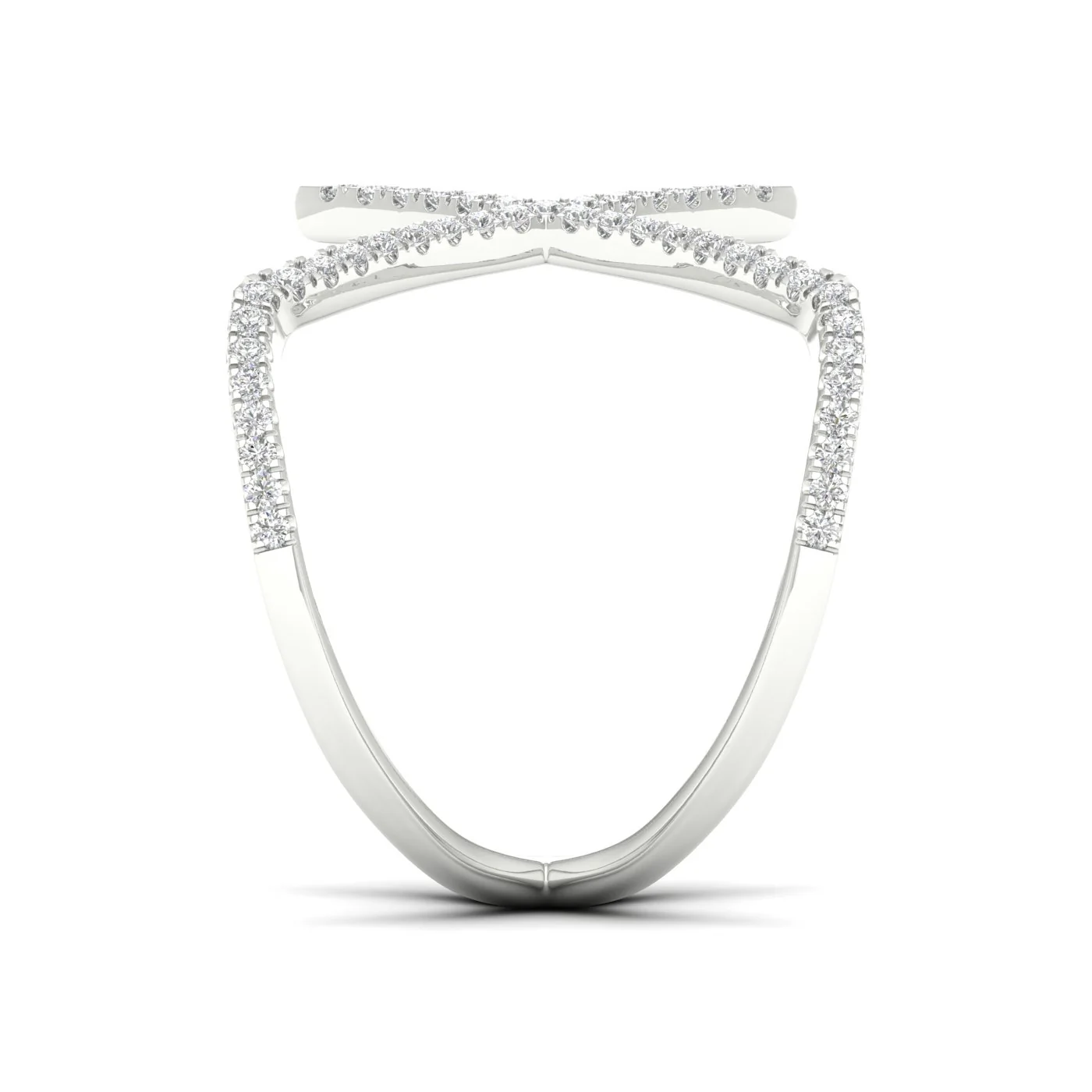 1/3 Ctw Round Cut Lab Grown Diamond Ariel Fashion Ring 14k Solid Gold - Image 12