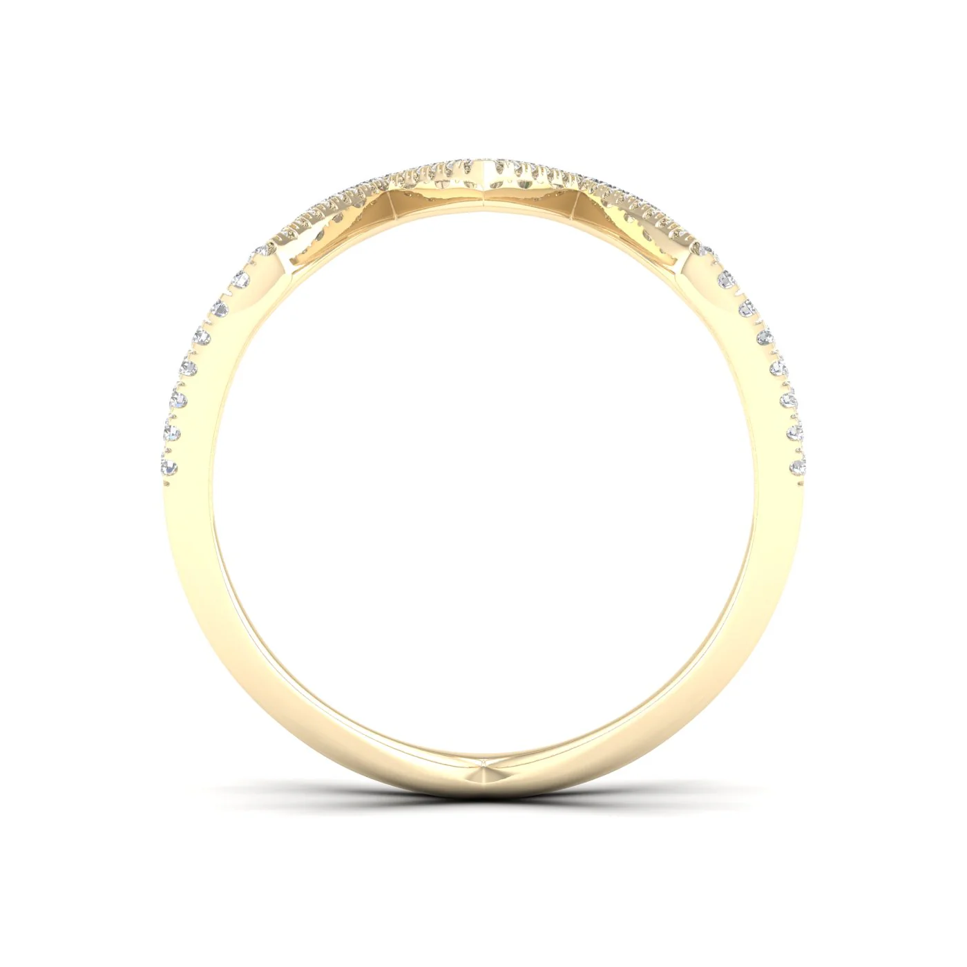 1/3 Ctw Round Cut Lab Grown Diamond Ariel Fashion Ring 14k Solid Gold - Image 3