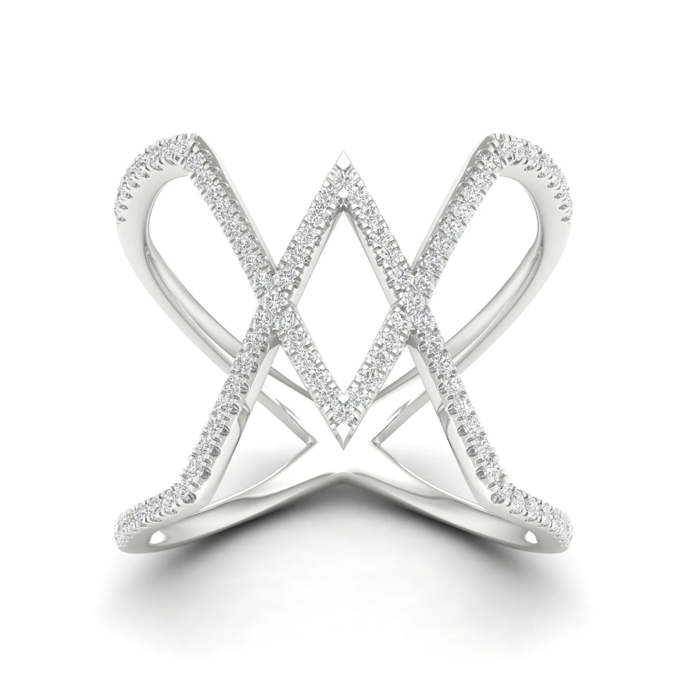 1/3 Ctw Round Cut Lab Grown Diamond Ariel Fashion Ring 14k Solid Gold - Image 9