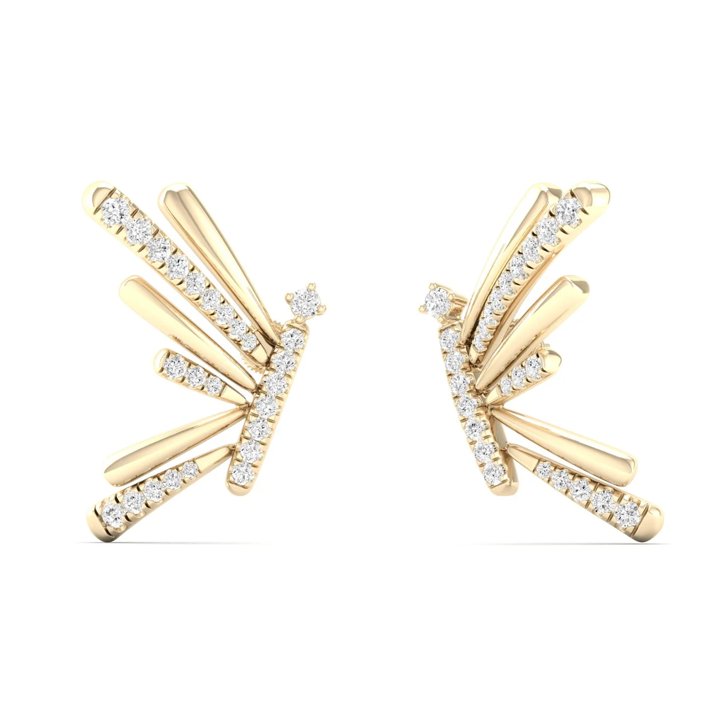 1/3 Ctw Serene Fashion Ear Stud - Image 3