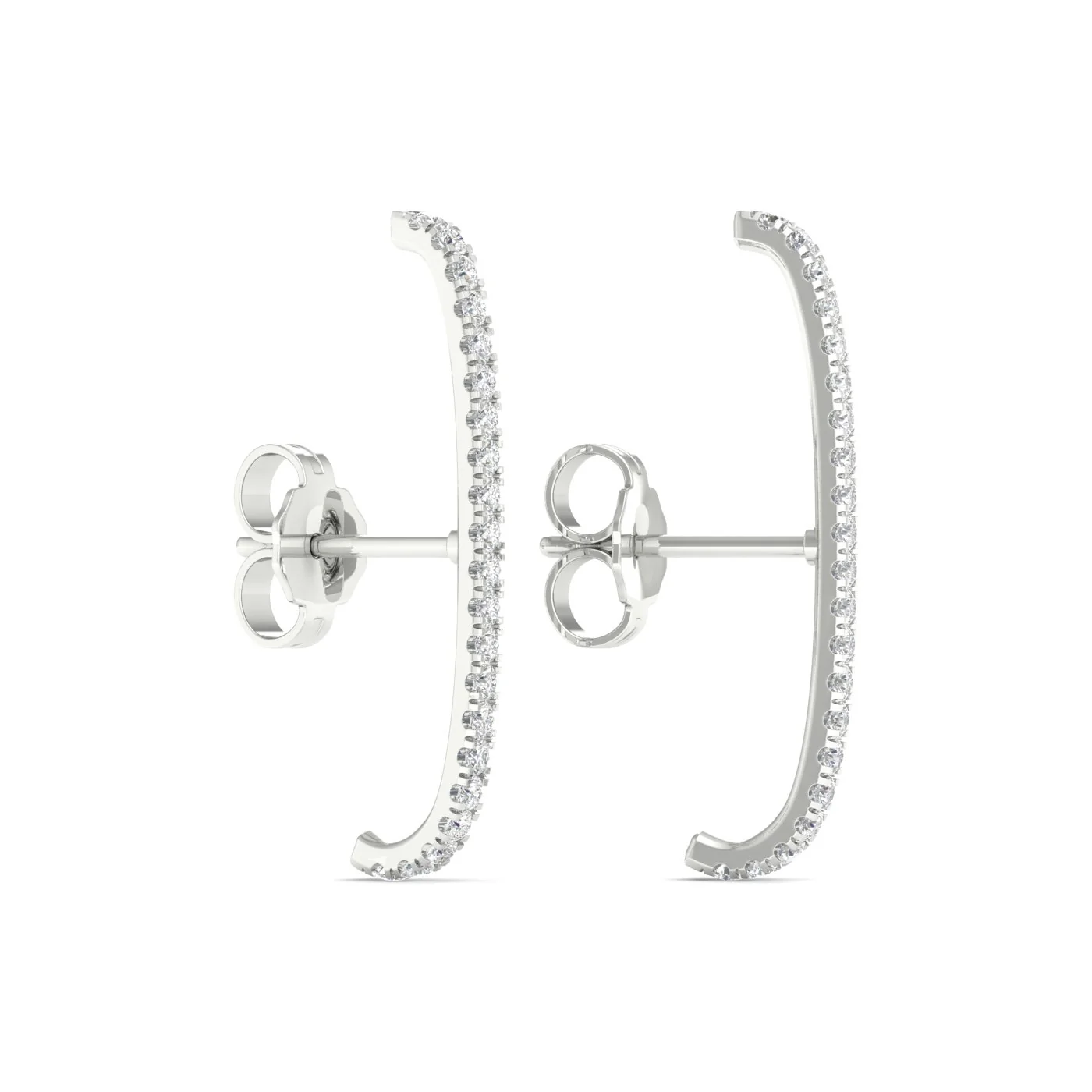 1/4 Ctw Suspendor Fashion Earring - Image 8