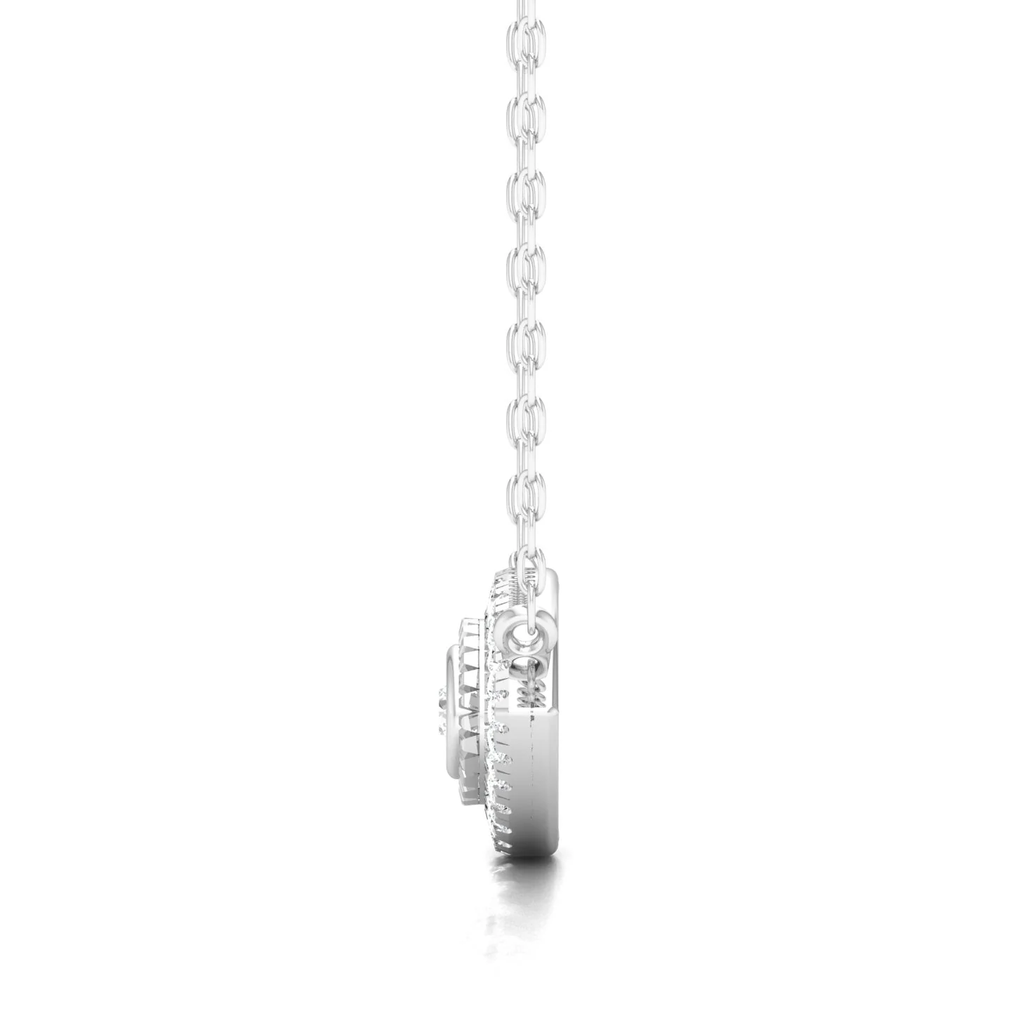 1/5 Ctw Evil Eye Miligrain Fashion Pendant - Image 5