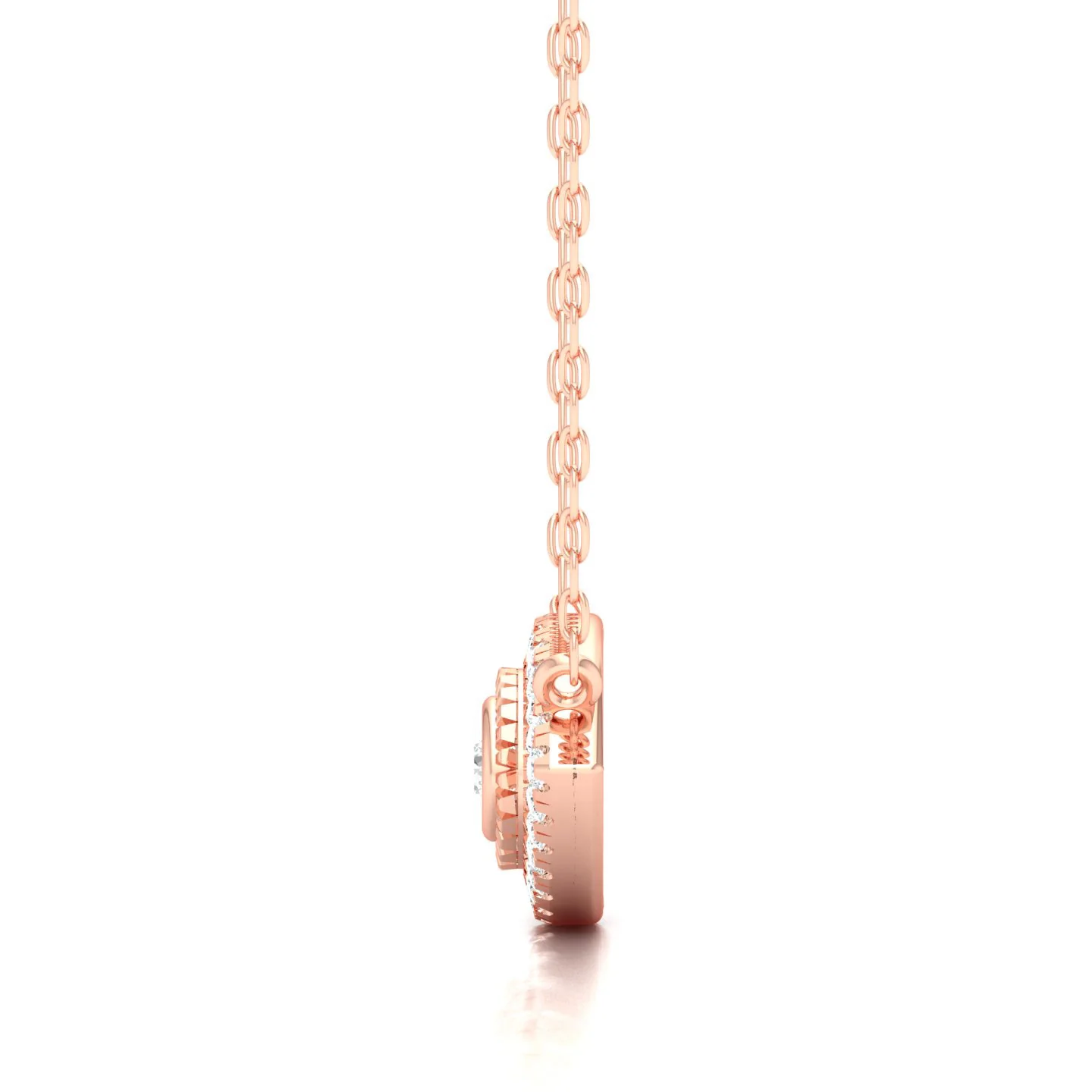 1/5 Ctw Evil Eye Miligrain Fashion Pendant - Image 8