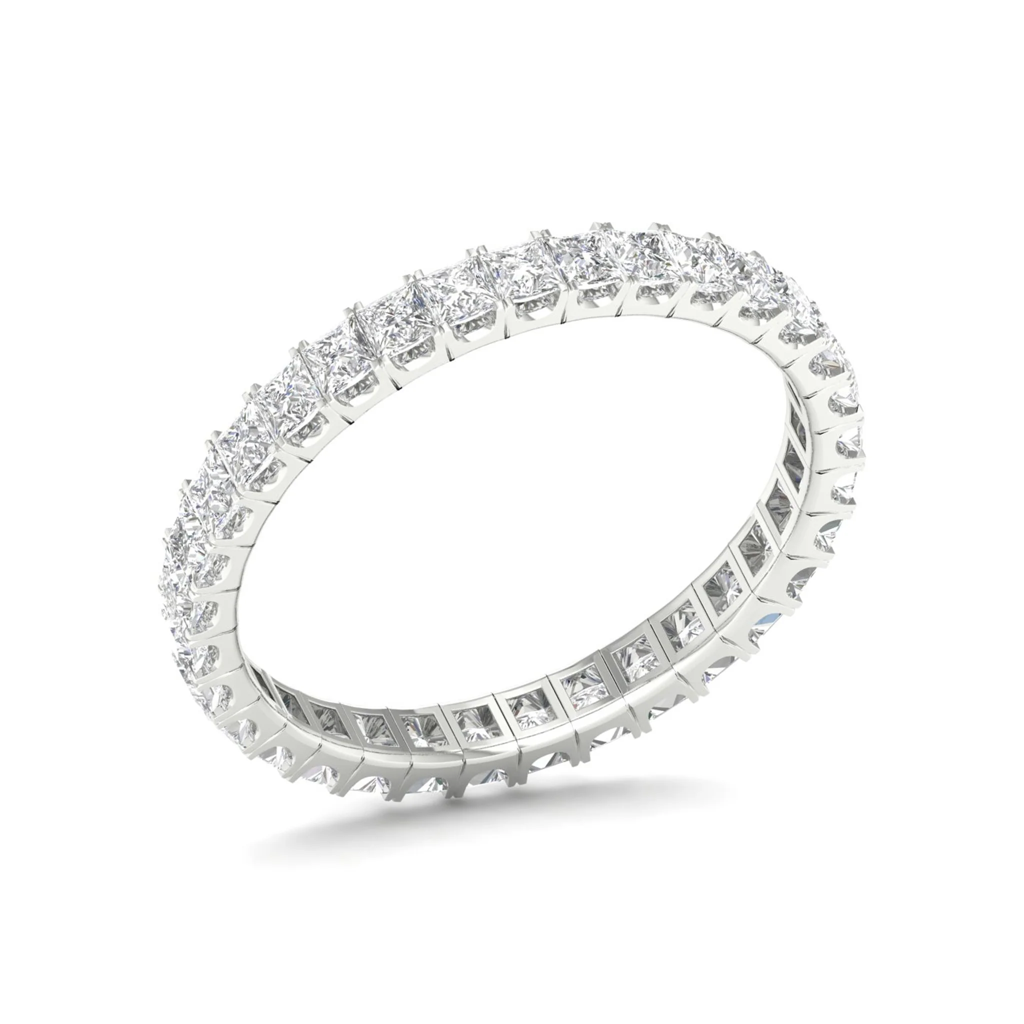 1 ctw Princess Eternity Band - Image 5