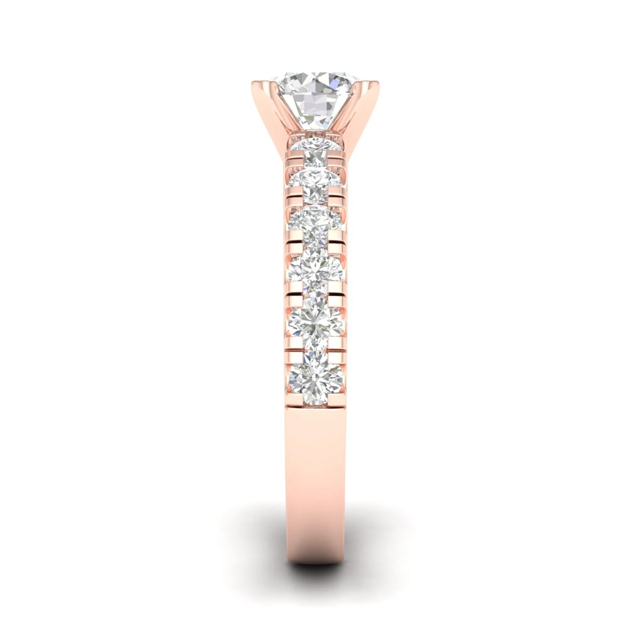 2 1/2 ctw Classic Round Centre Engagement Ring - Image 11