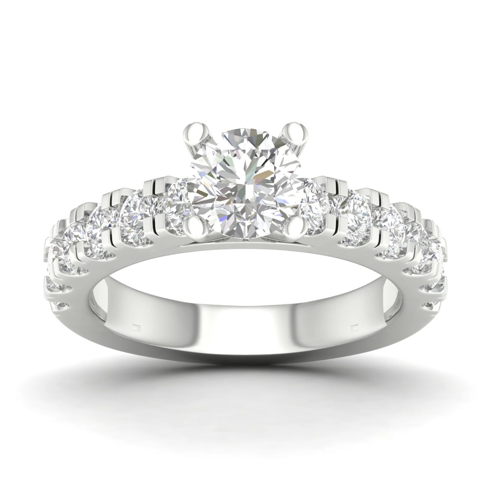 2 1/2 ctw Classic Round Centre Engagement Ring - Image 5