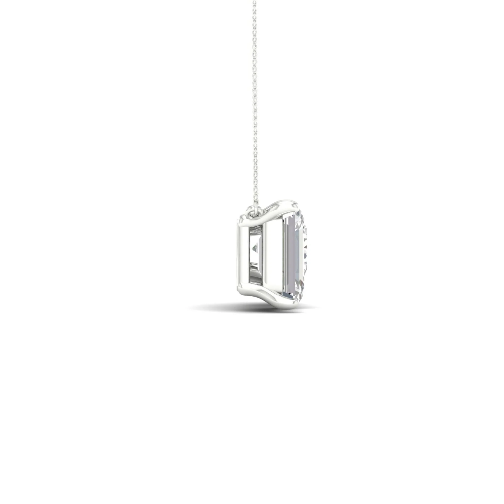 2 3/4 ctw Round Emerald Noi Pendant - Image 7