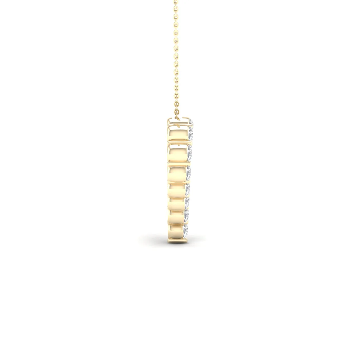 2 Ctw Classic Heart Fashion Pendant - Image 2