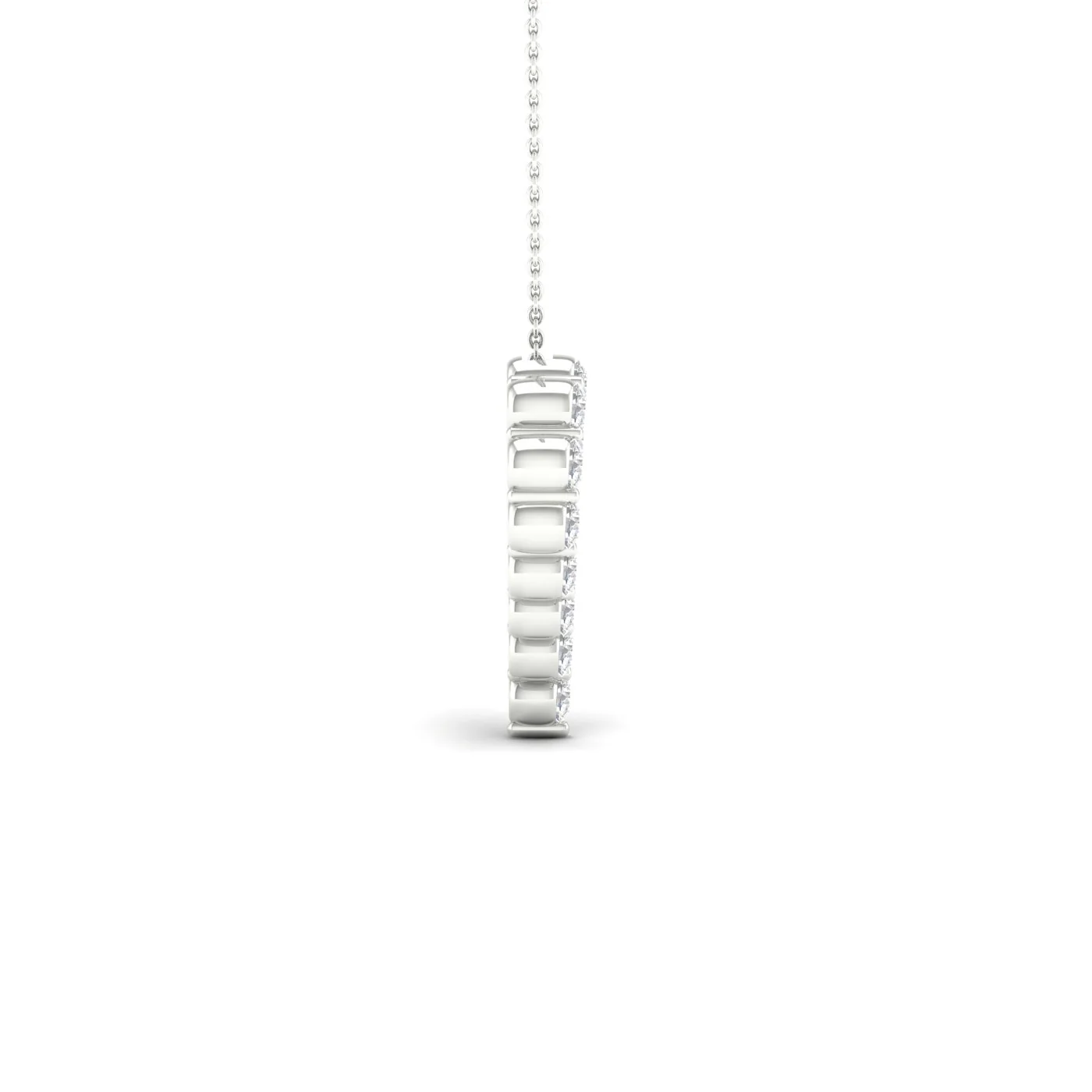 2 Ctw Classic Heart Fashion Pendant - Image 7