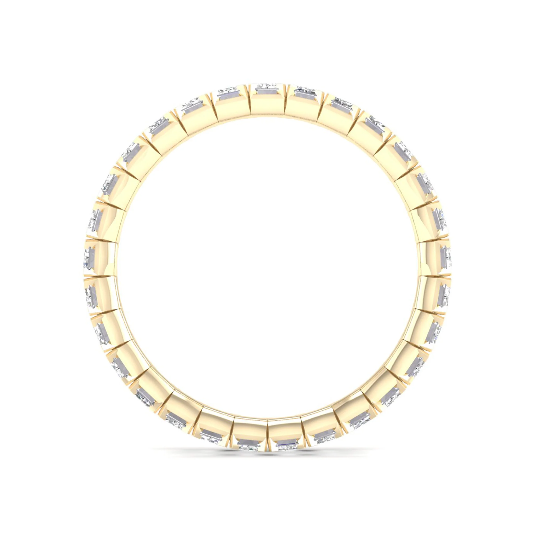 2 ctw Emerald Eternity Band - Image 3