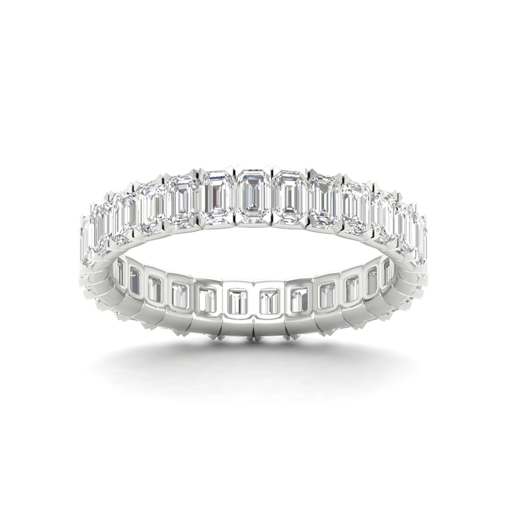 2 ctw Emerald Eternity Band - Image 5
