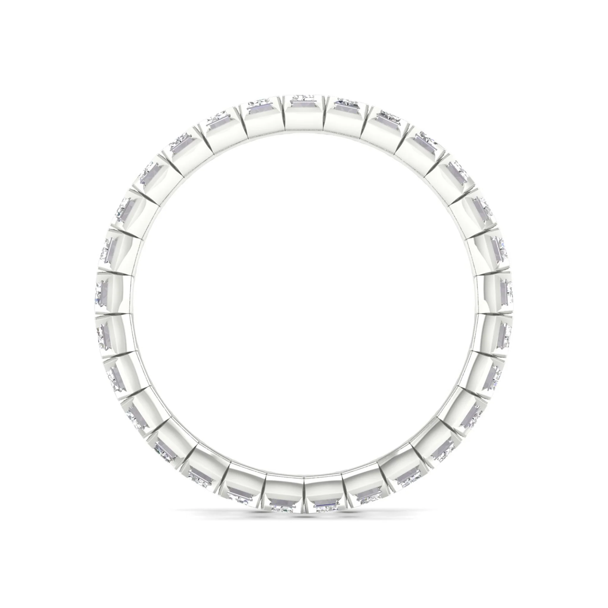 2 ctw Emerald Eternity Band - Image 7