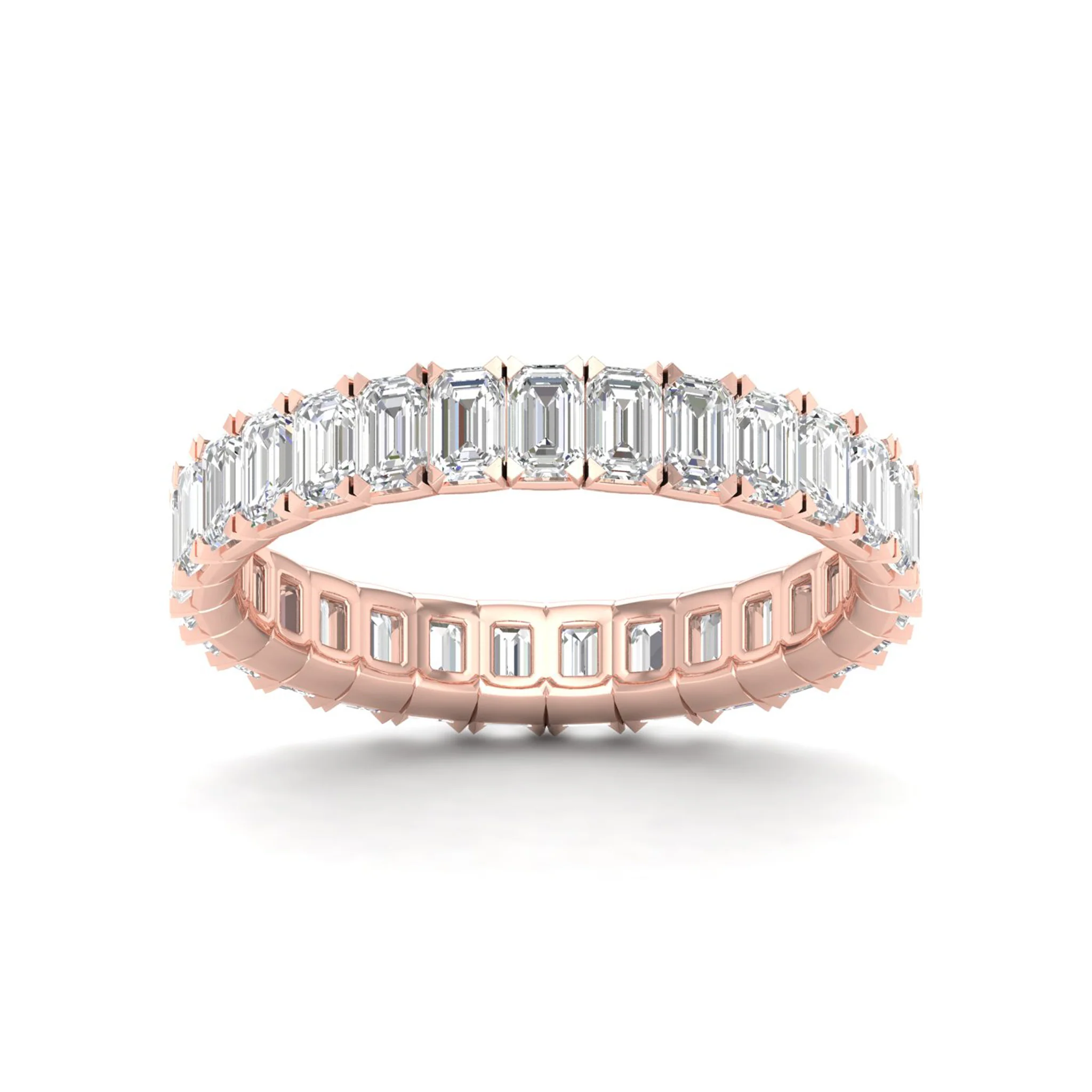 2 ctw Emerald Eternity Band - Image 9