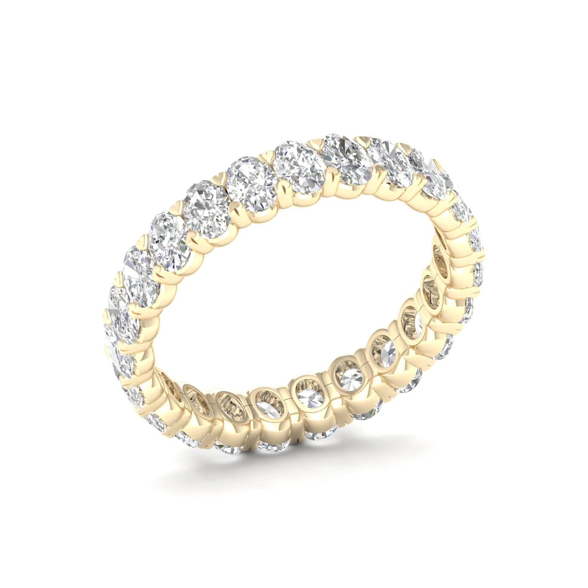 2 ctw Oval Diamond Eternity Band - Image 2