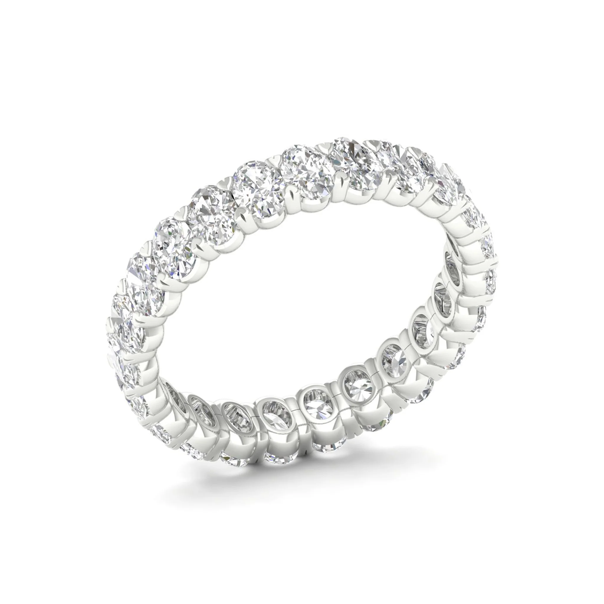 2 ctw Oval Diamond Eternity Band - Image 8