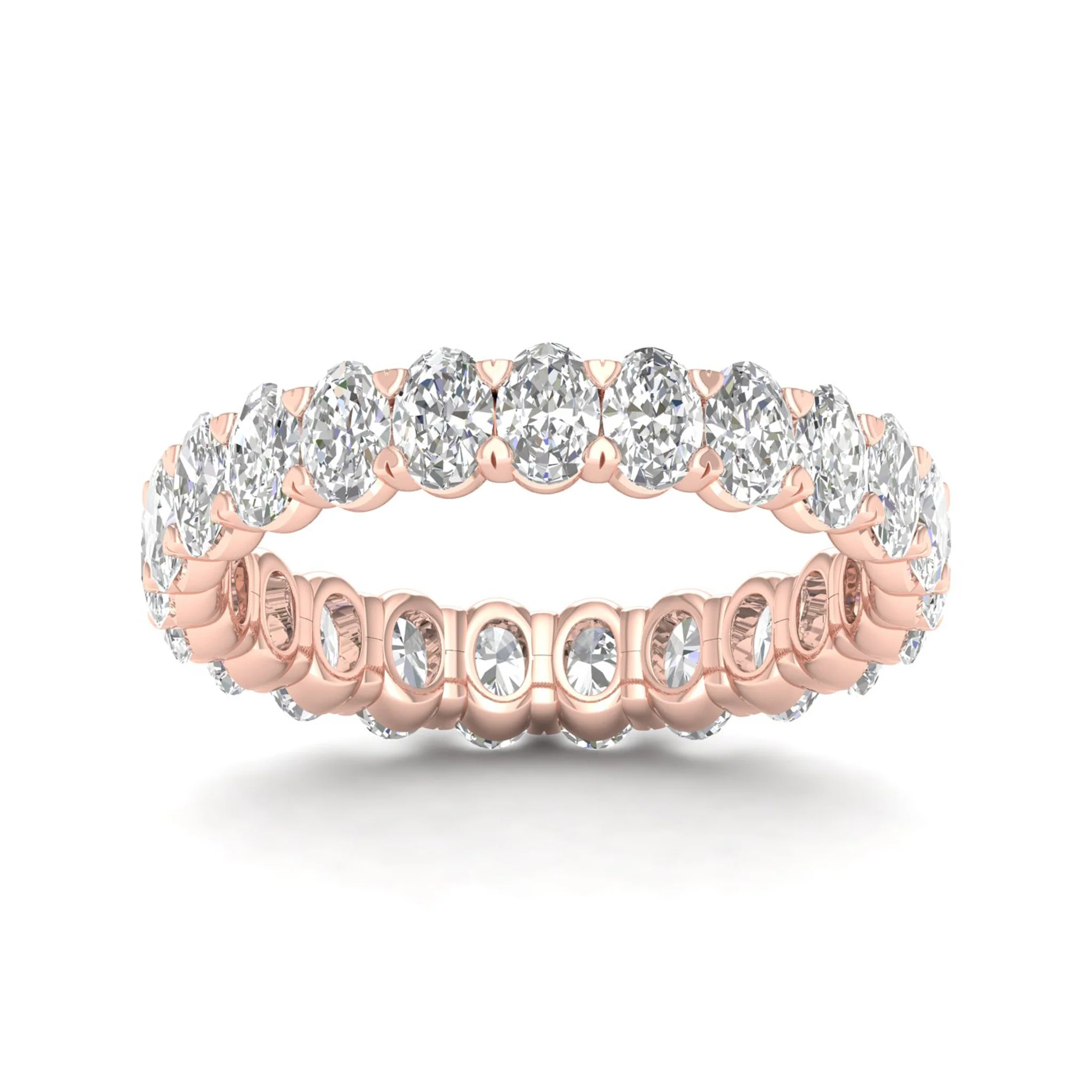 2 ctw Oval Diamond Eternity Band - Image 9