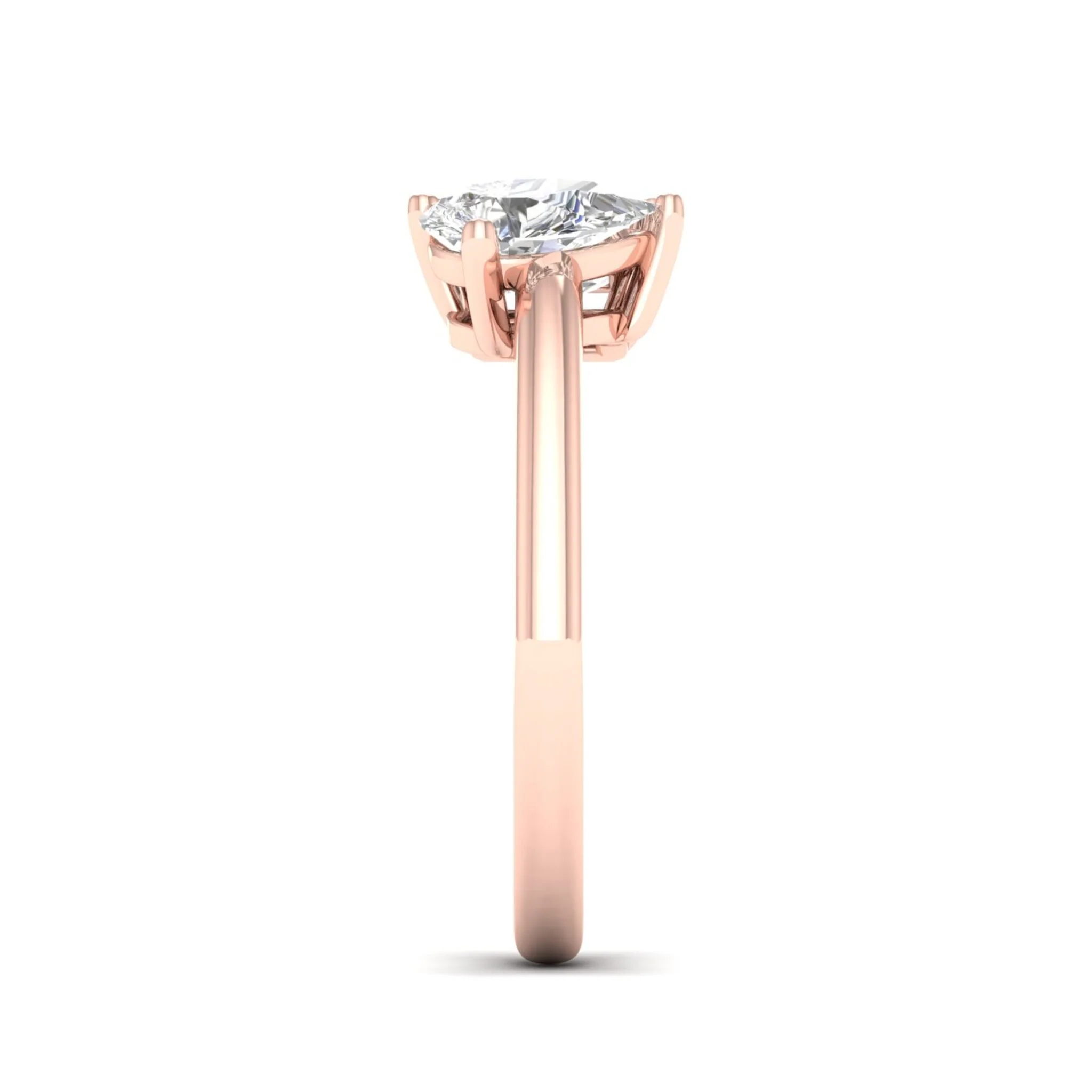 2 ctw Pear Emerald Noi Ring - Image 8