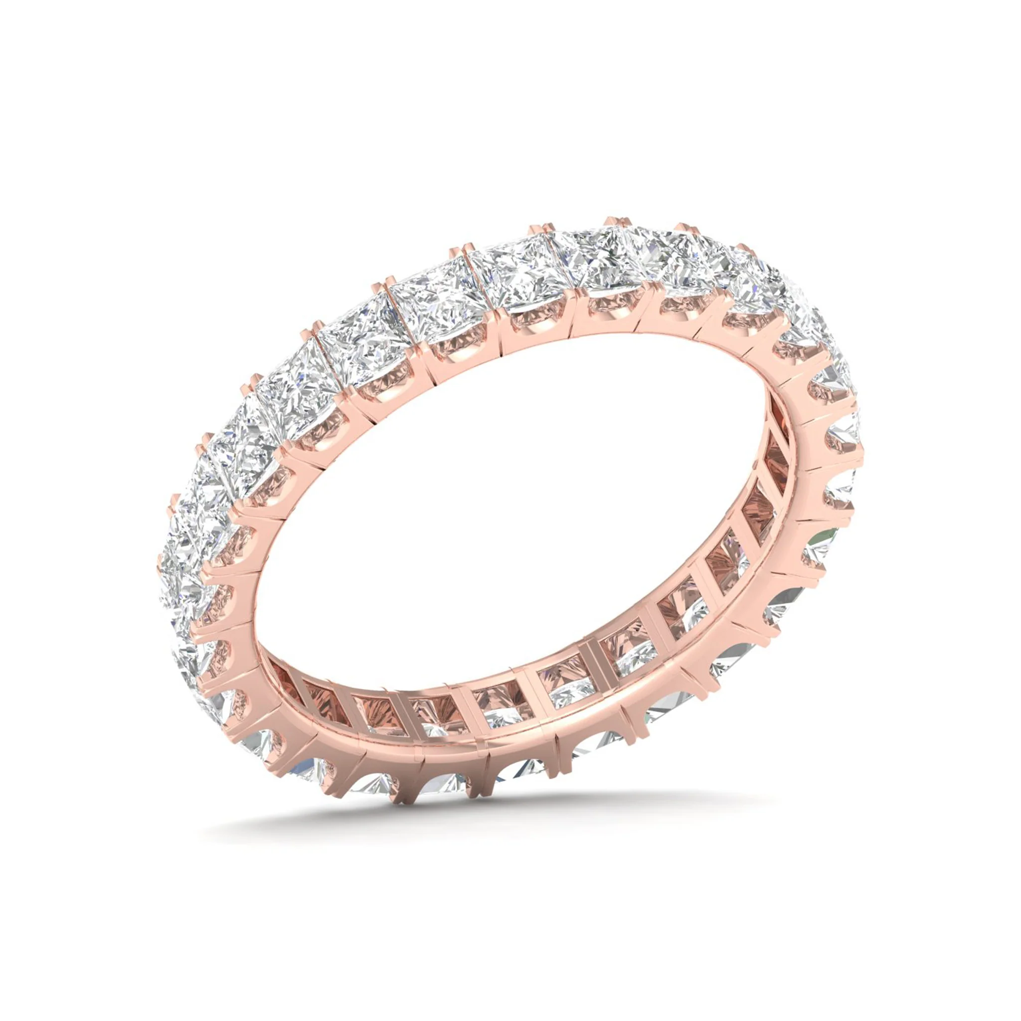 2 ctw Princess Eternity Band - Image 10