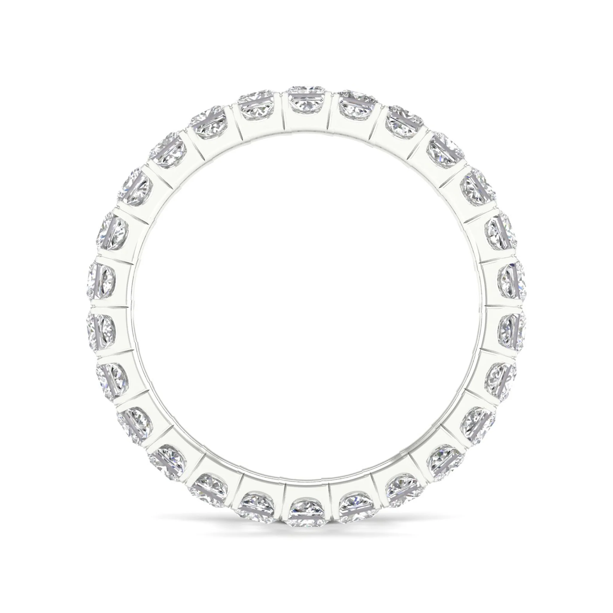 2 ctw Princess Eternity Band - Image 7