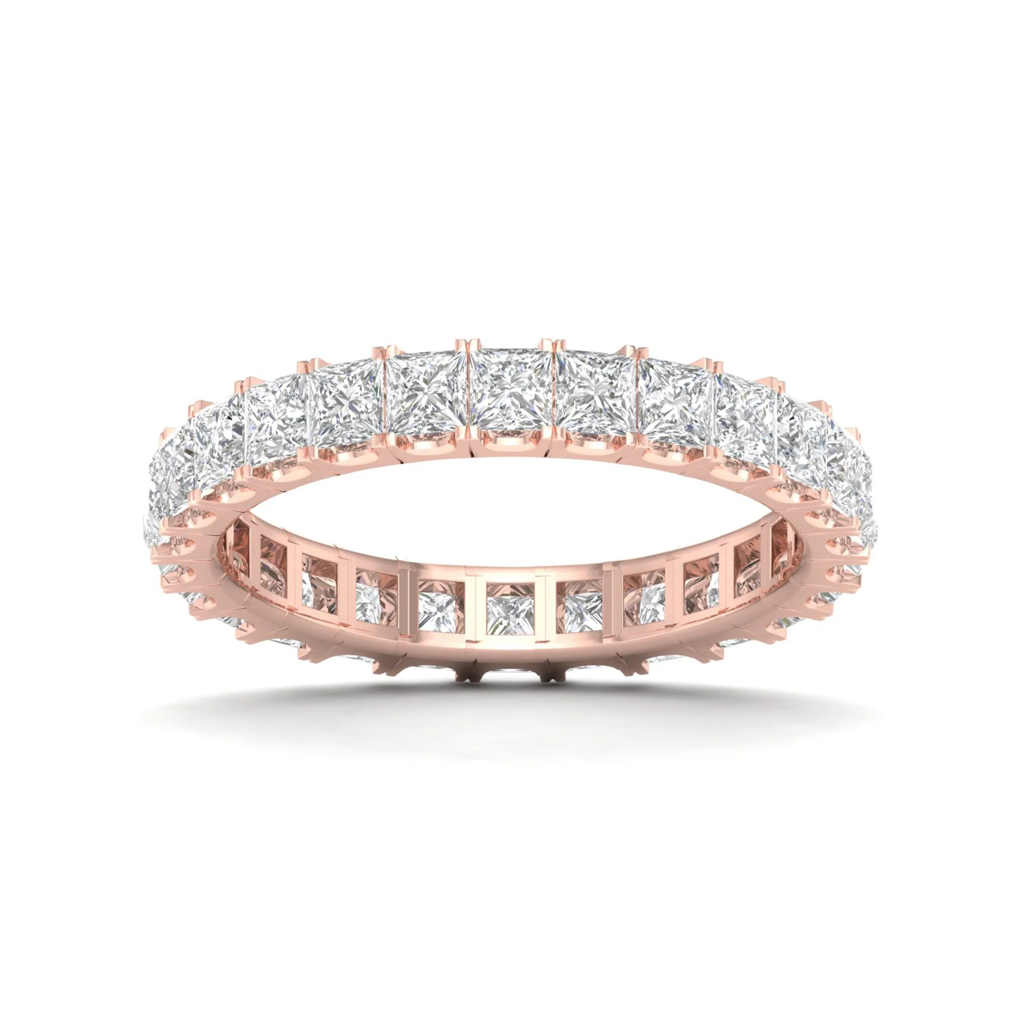 2 ctw Princess Eternity Band - Image 9