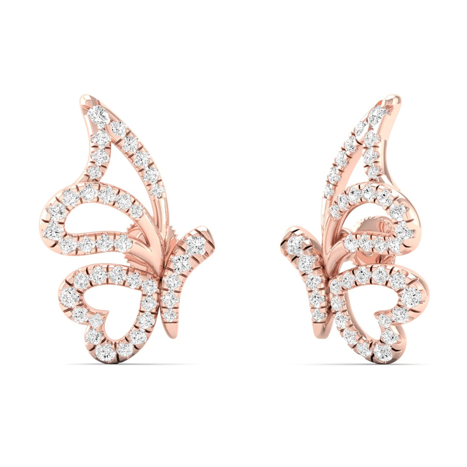 3/8 Ctw Flutter Fashion Ear Stud - Image 6