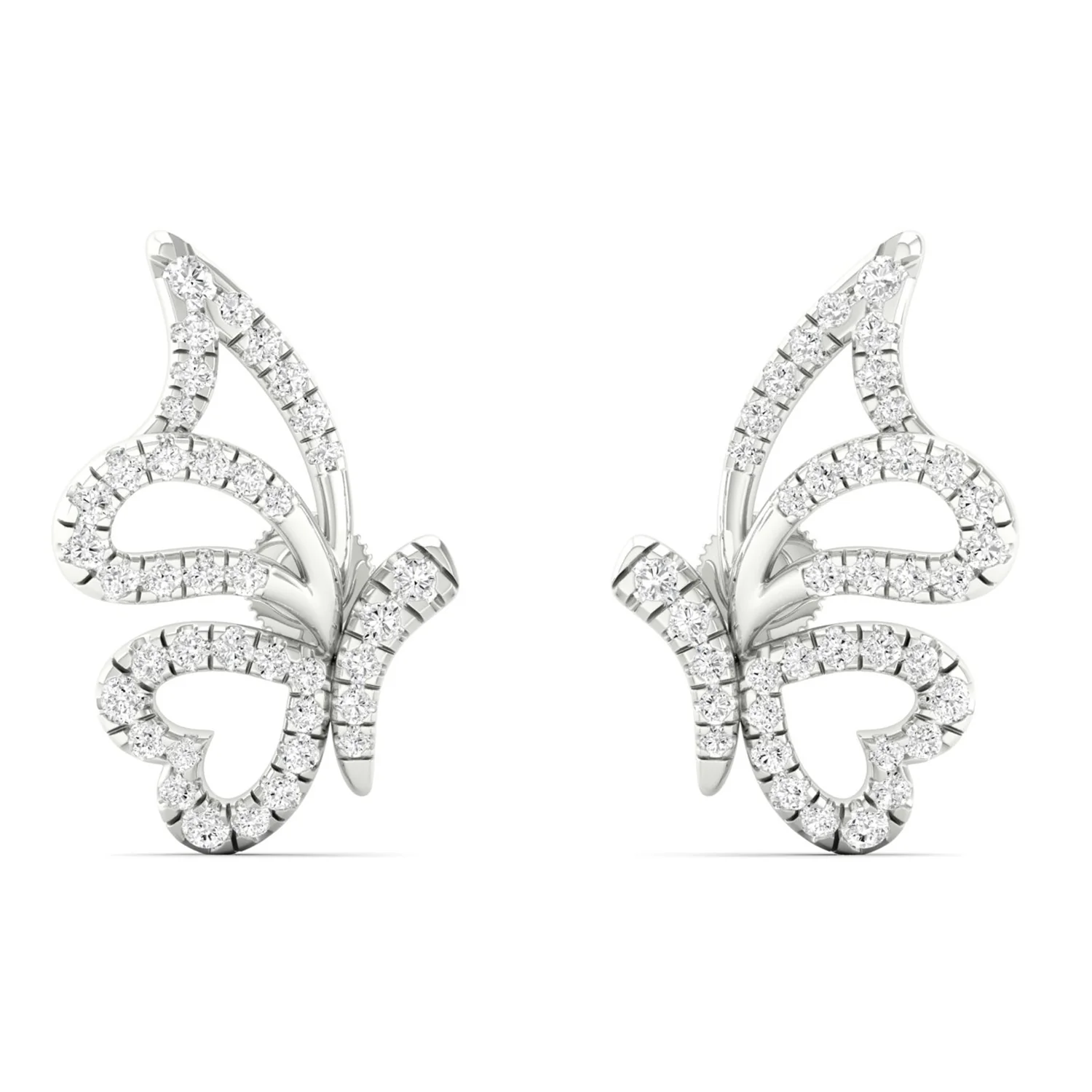 3/8 Ctw Flutter Fashion Ear Stud - Image 7
