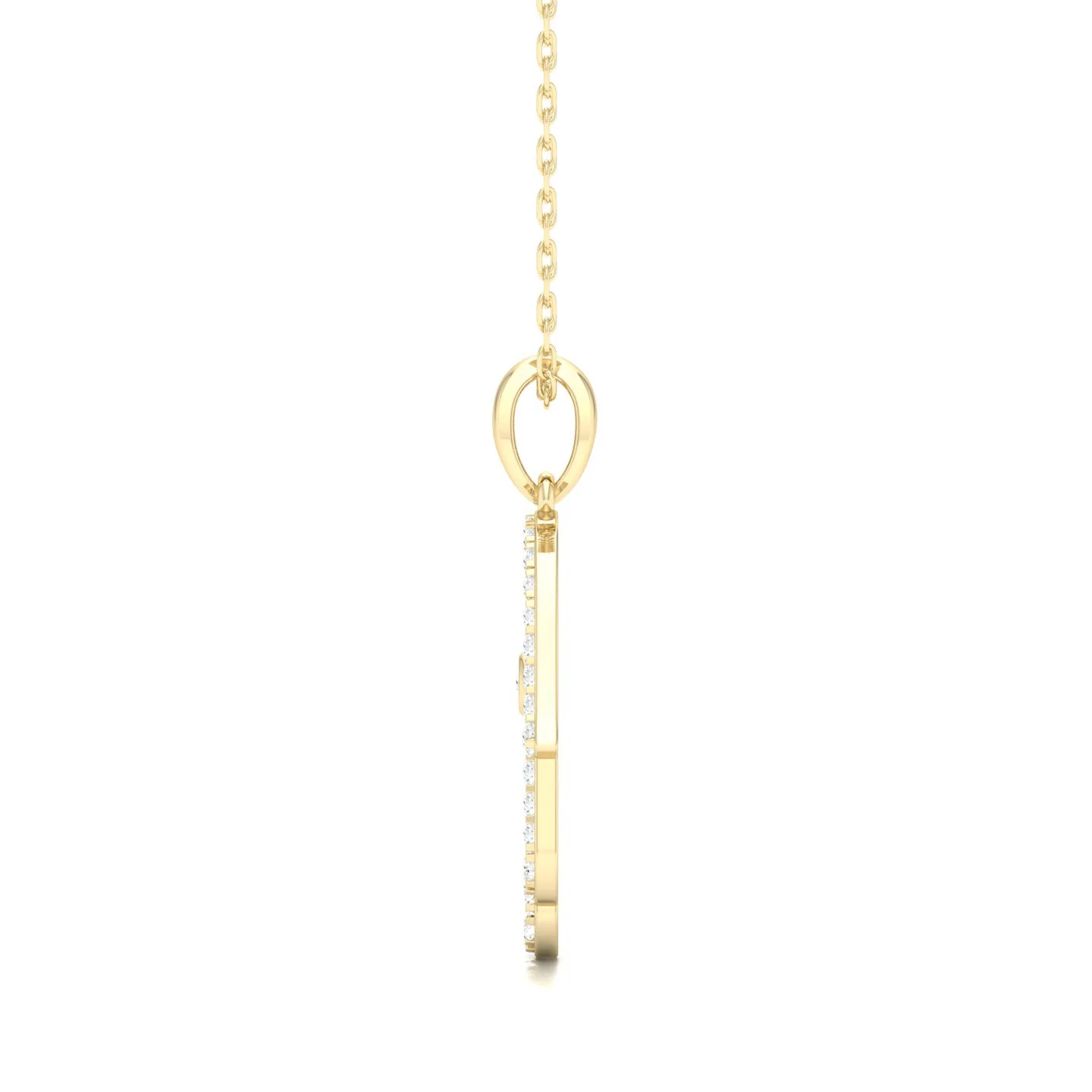 3/8 Ctw Hamsa Evil Eye Fashion Pendant - Image 3