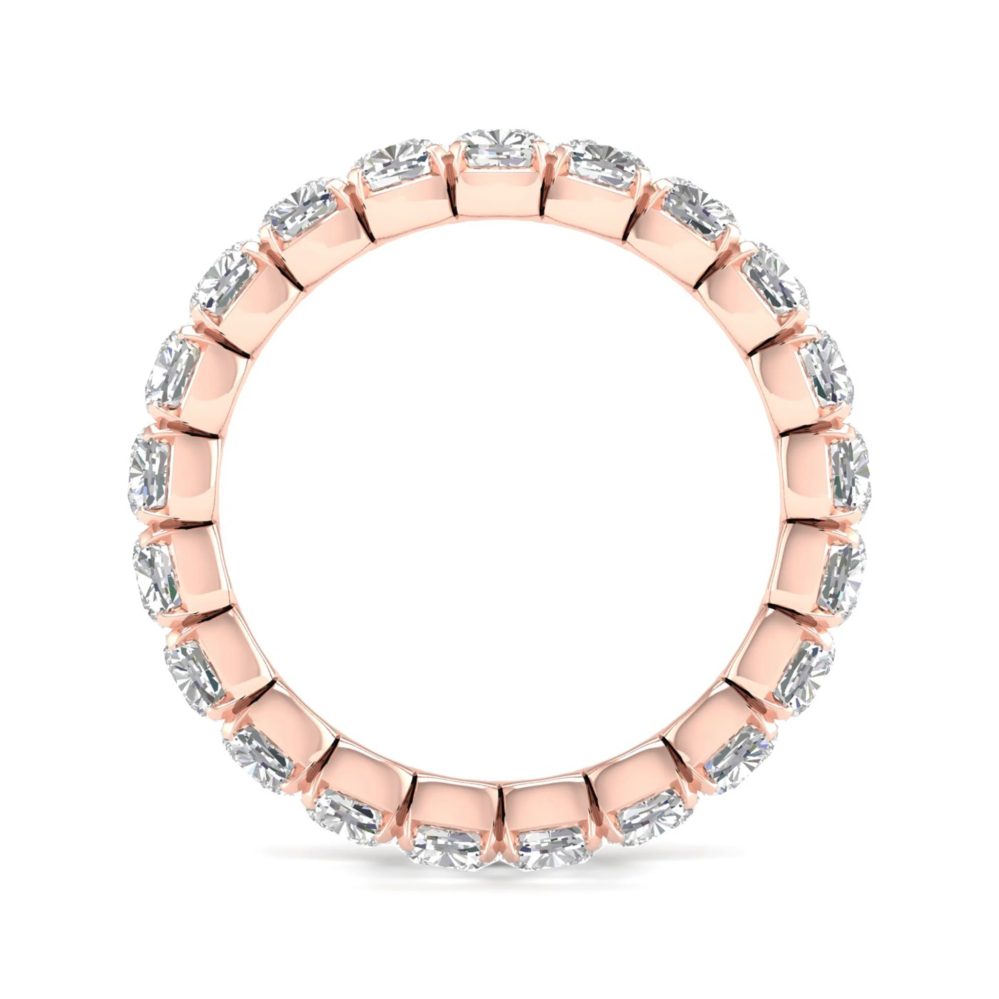 3 ctw Cushion Eternity Band - Image 11