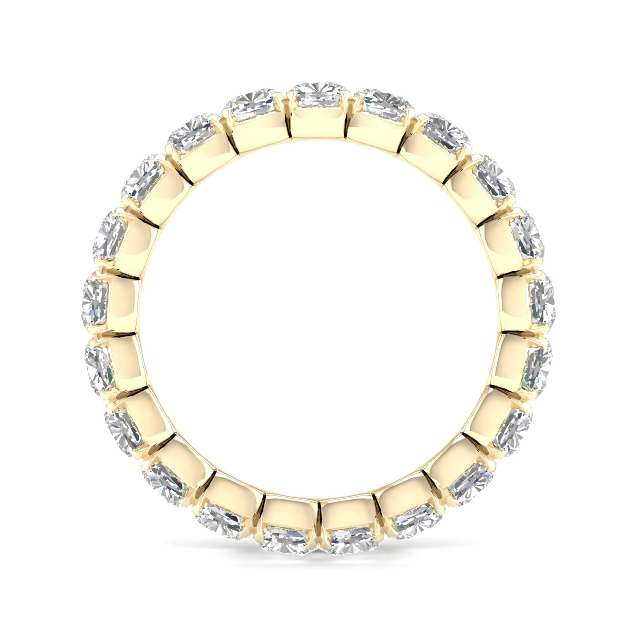 3 ctw Cushion Eternity Band - Image 3