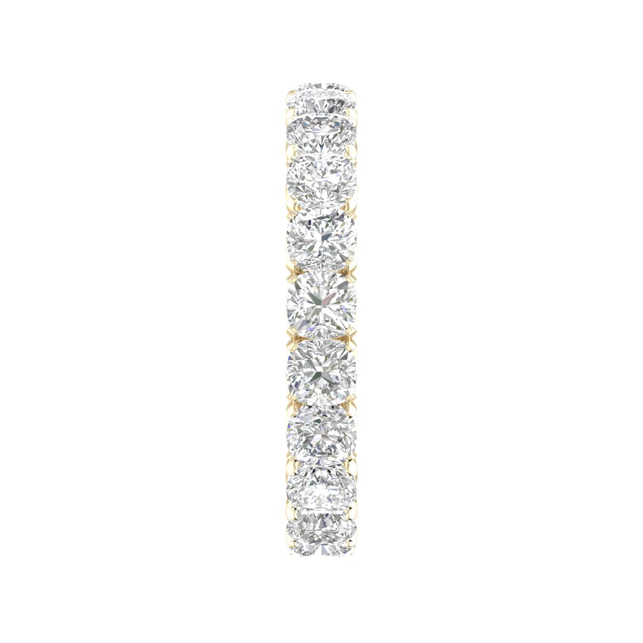 3 ctw Cushion Eternity Band - Image 4