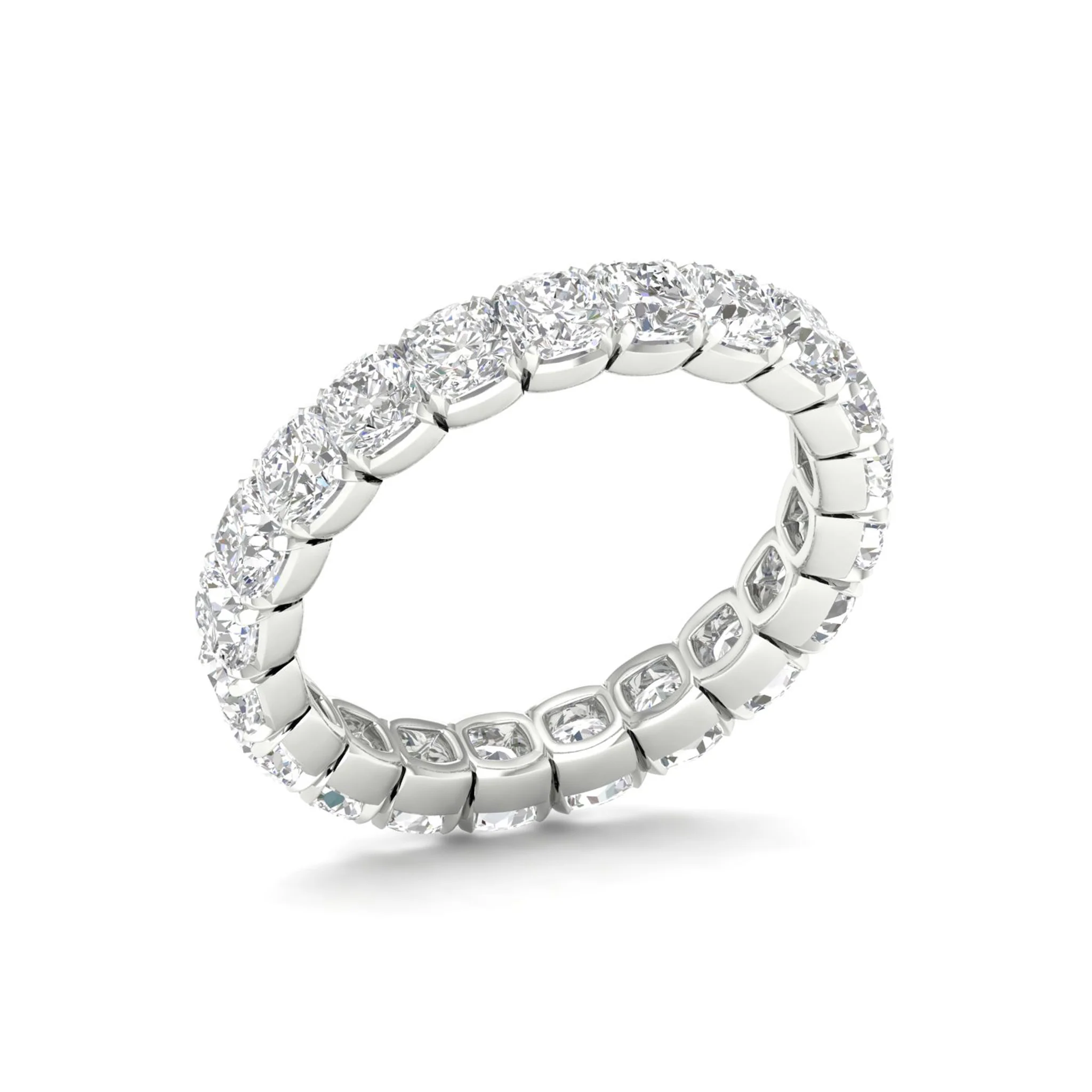 3 ctw Cushion Eternity Band - Image 6