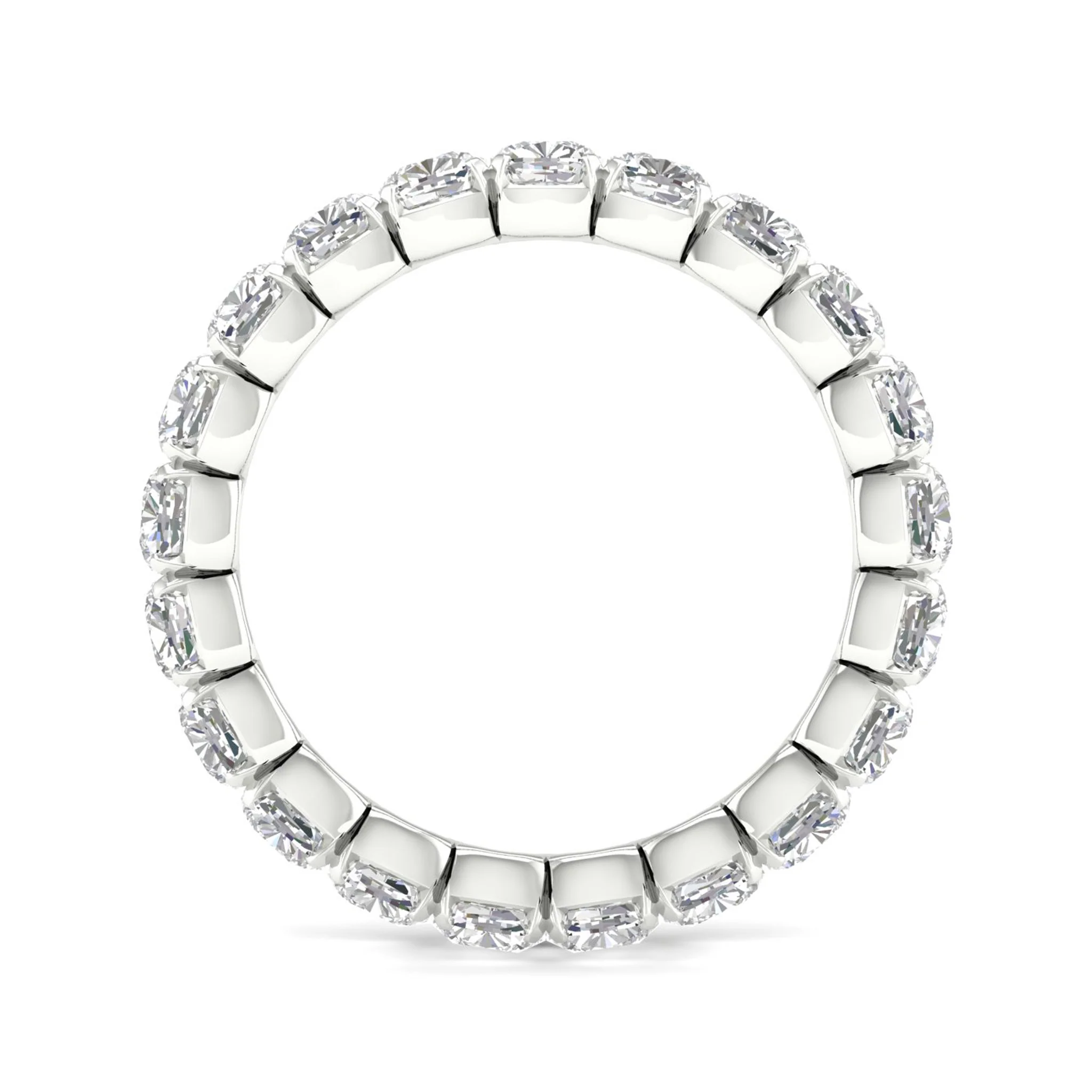 3 ctw Cushion Eternity Band - Image 7