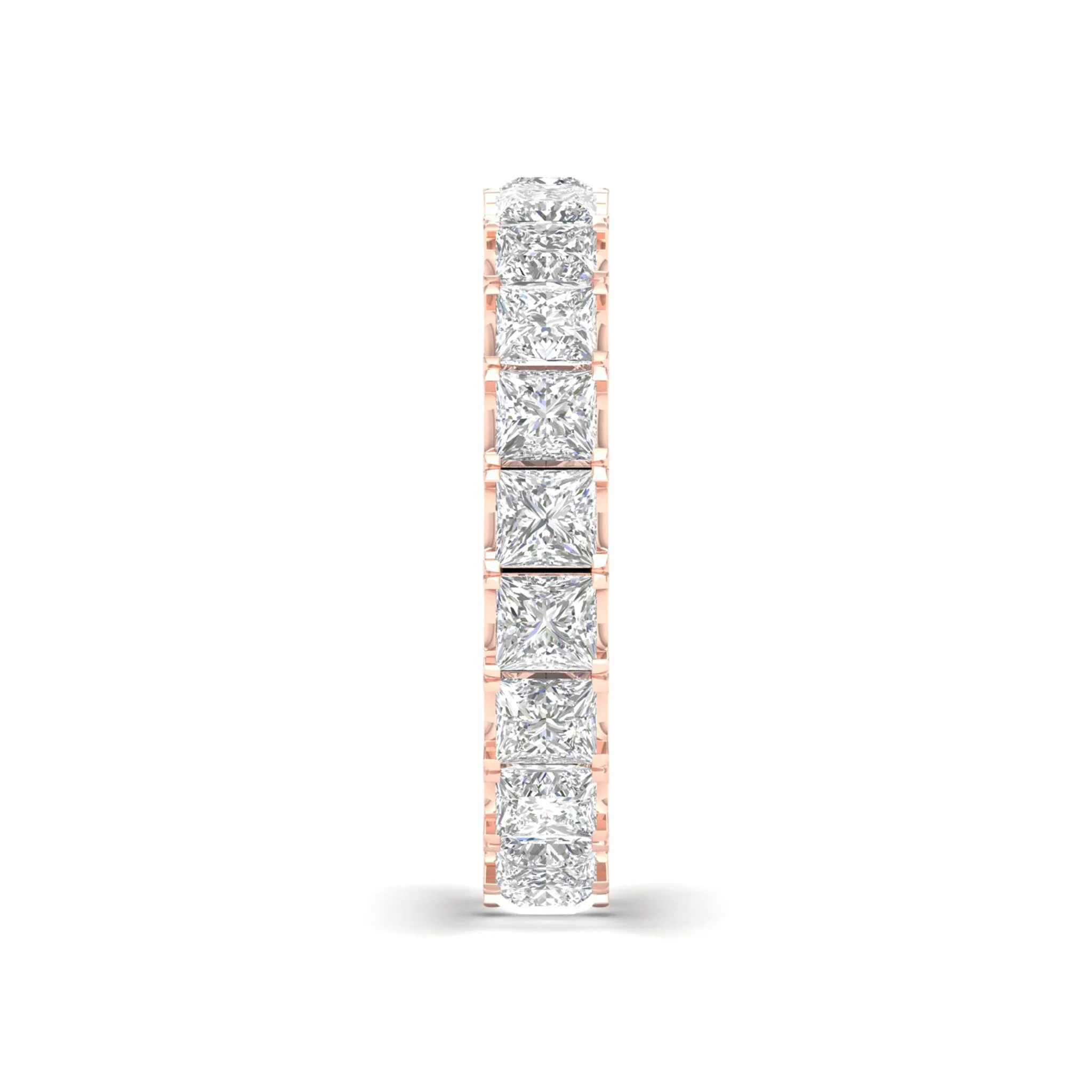 3 ctw Princess Diamond Eternity Band - Image 11