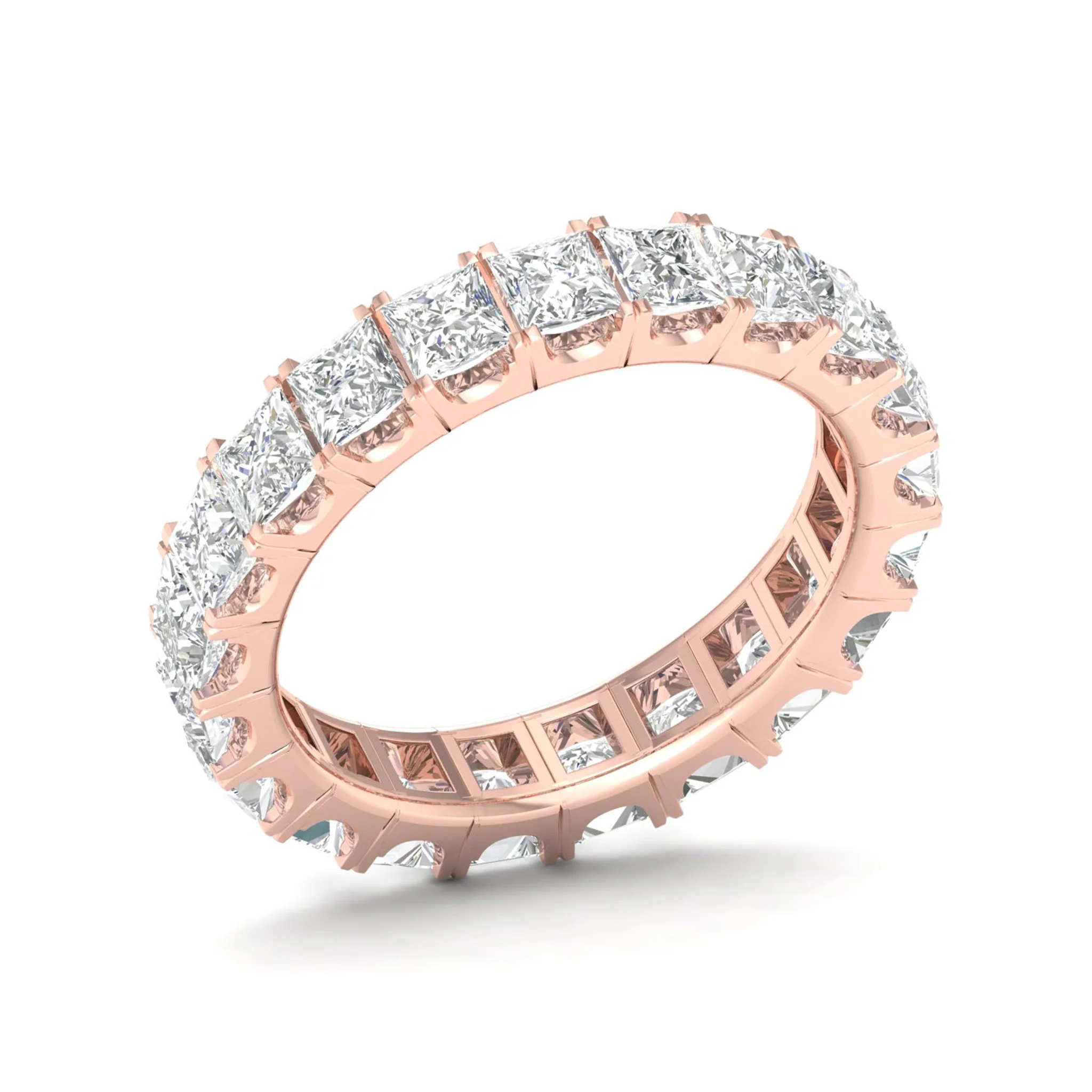 3 ctw Princess Diamond Eternity Band - Image 12