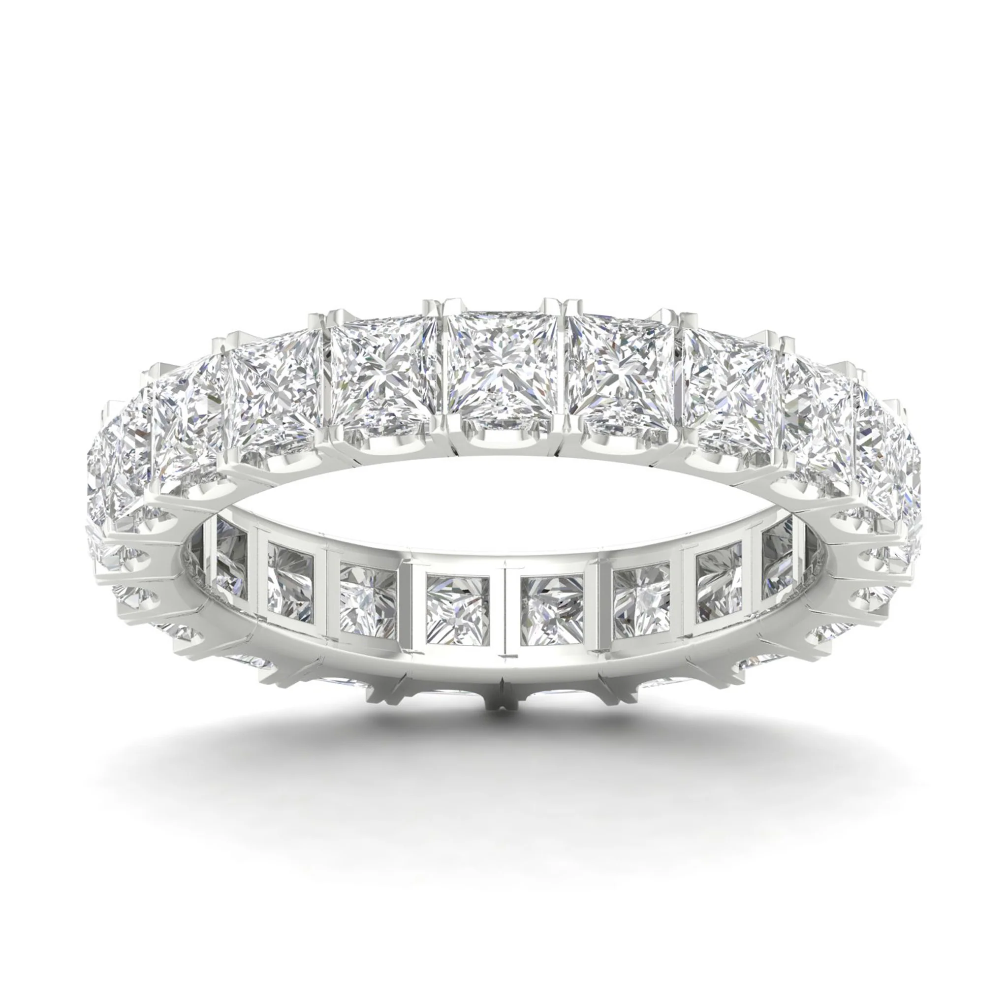3 ctw Princess Diamond Eternity Band - Image 5