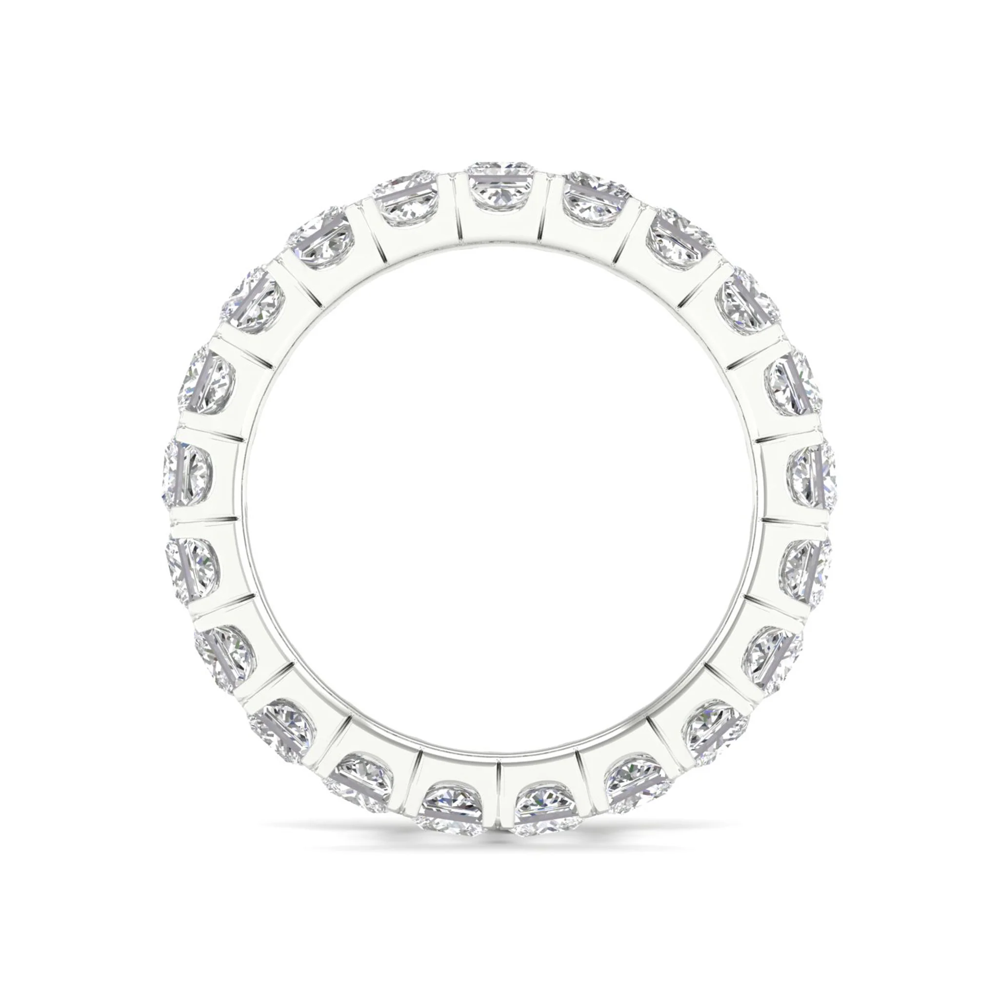 3 ctw Princess Diamond Eternity Band - Image 6